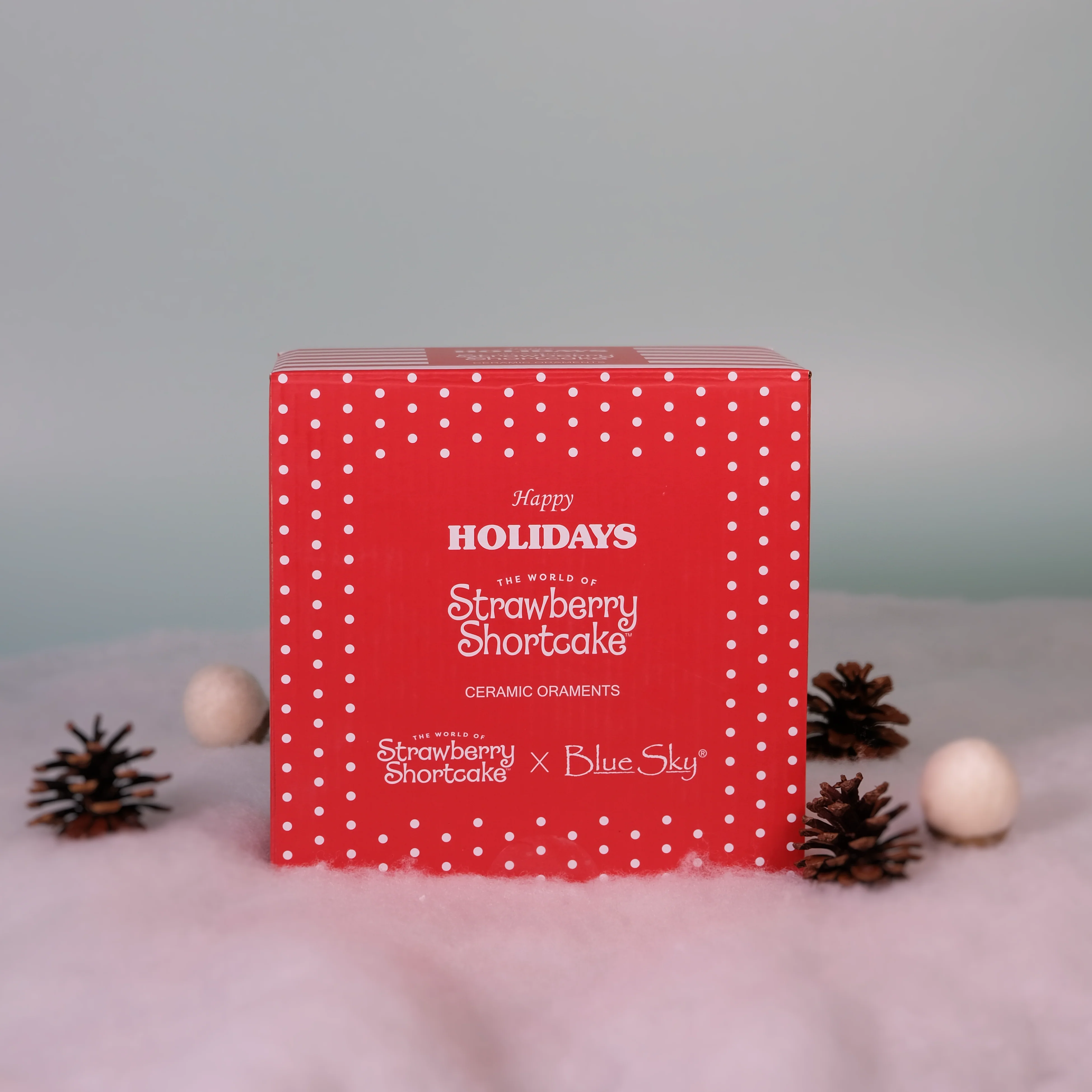 Strawberry Shortcake Berry Bliss Holiday Cheer Ornament Set of 2 - Image 5