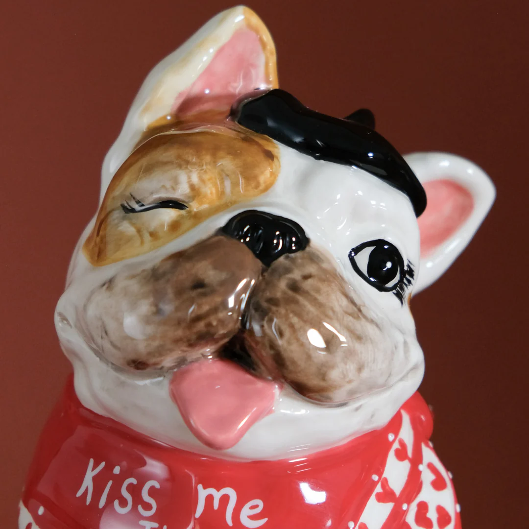 Black Stripe French Bulldog Figurine - Image 6