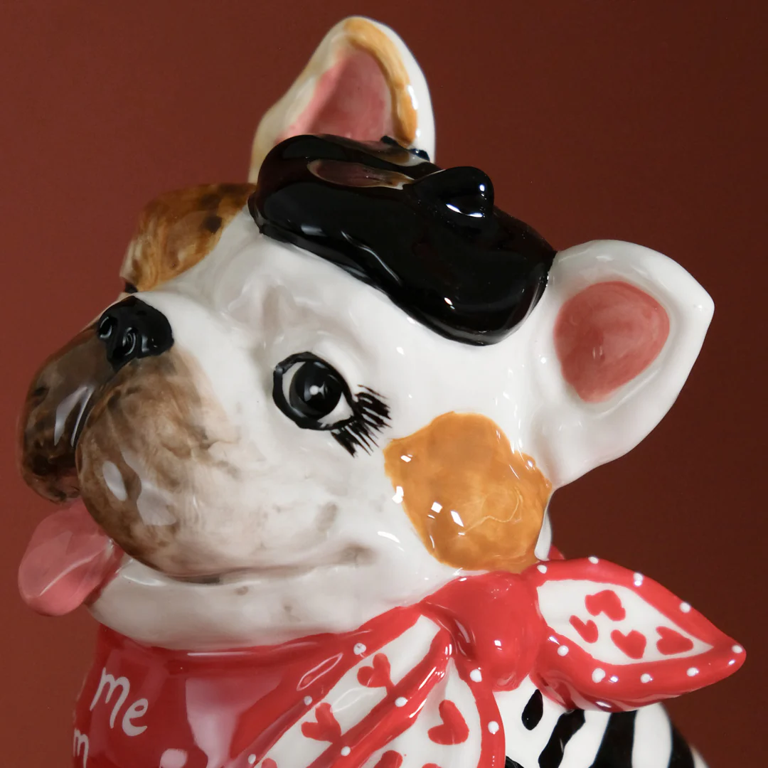 Black Stripe French Bulldog Figurine - Image 7