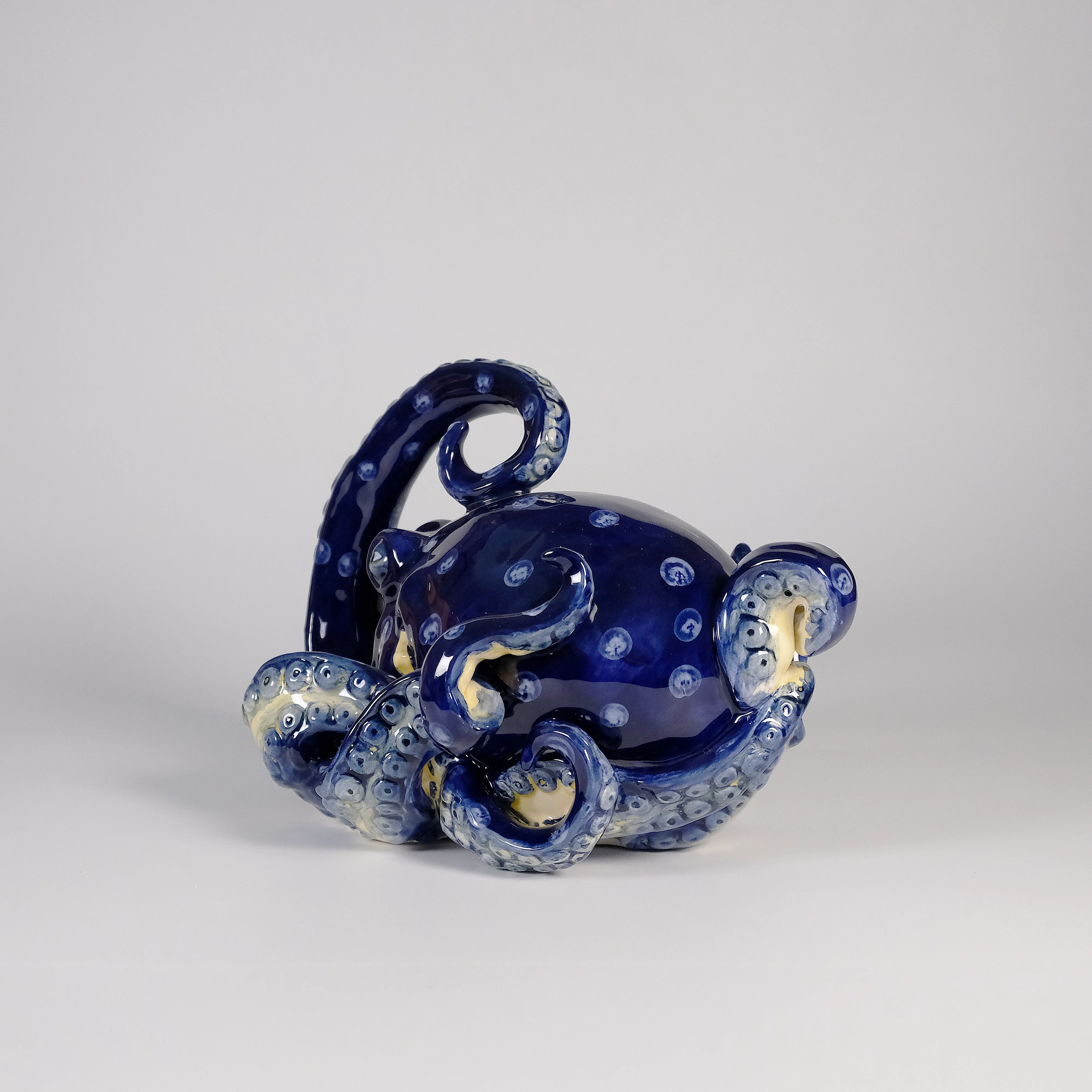 Blue Octopus Figurine - Image 2