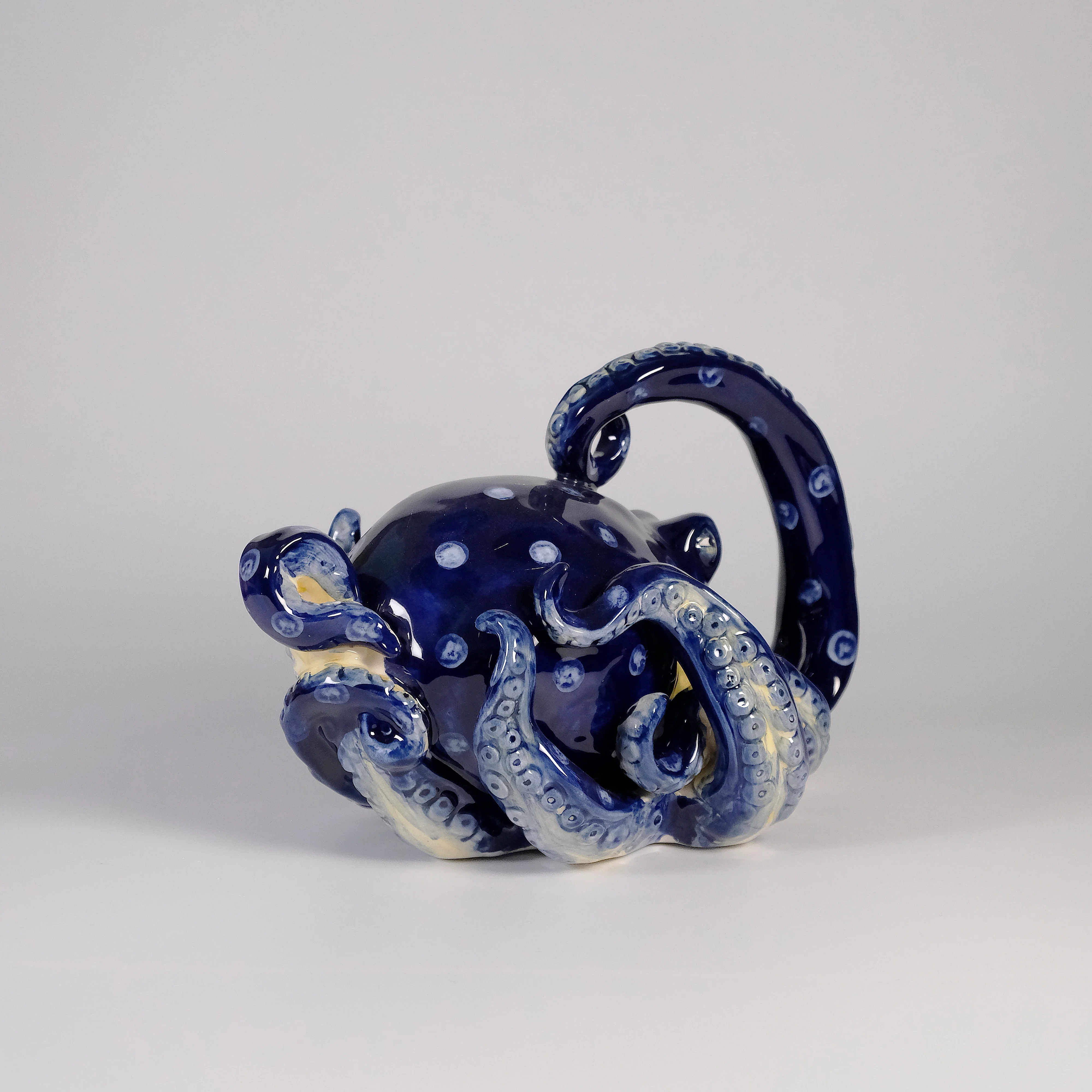 Blue Octopus Figurine - Image 4