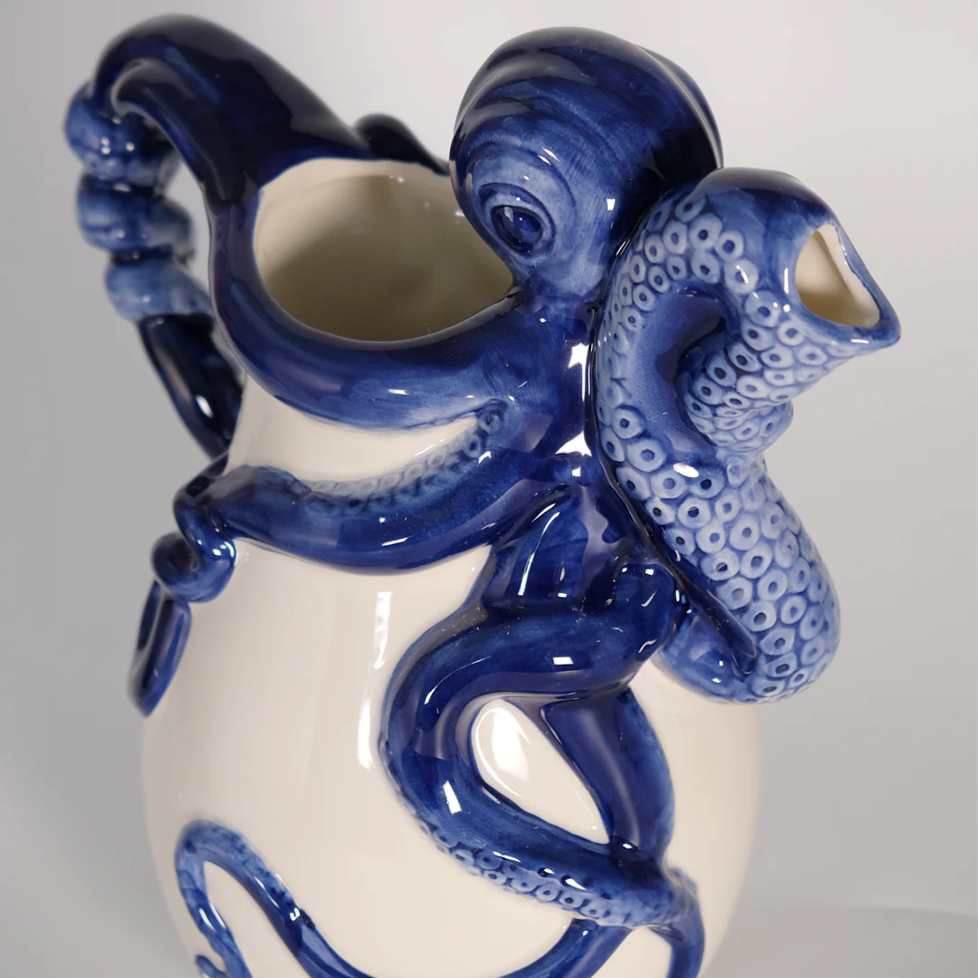 Blue Octopus Pitcher - Image 5