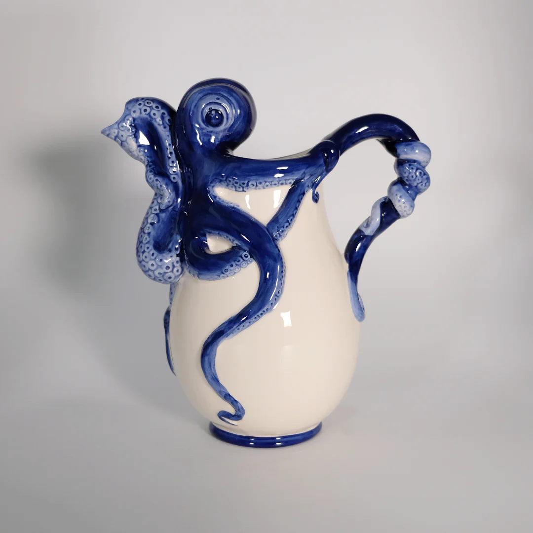 Blue Octopus Pitcher - Image 7