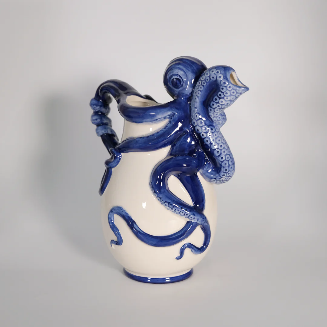 Blue Octopus Pitcher - Image 8