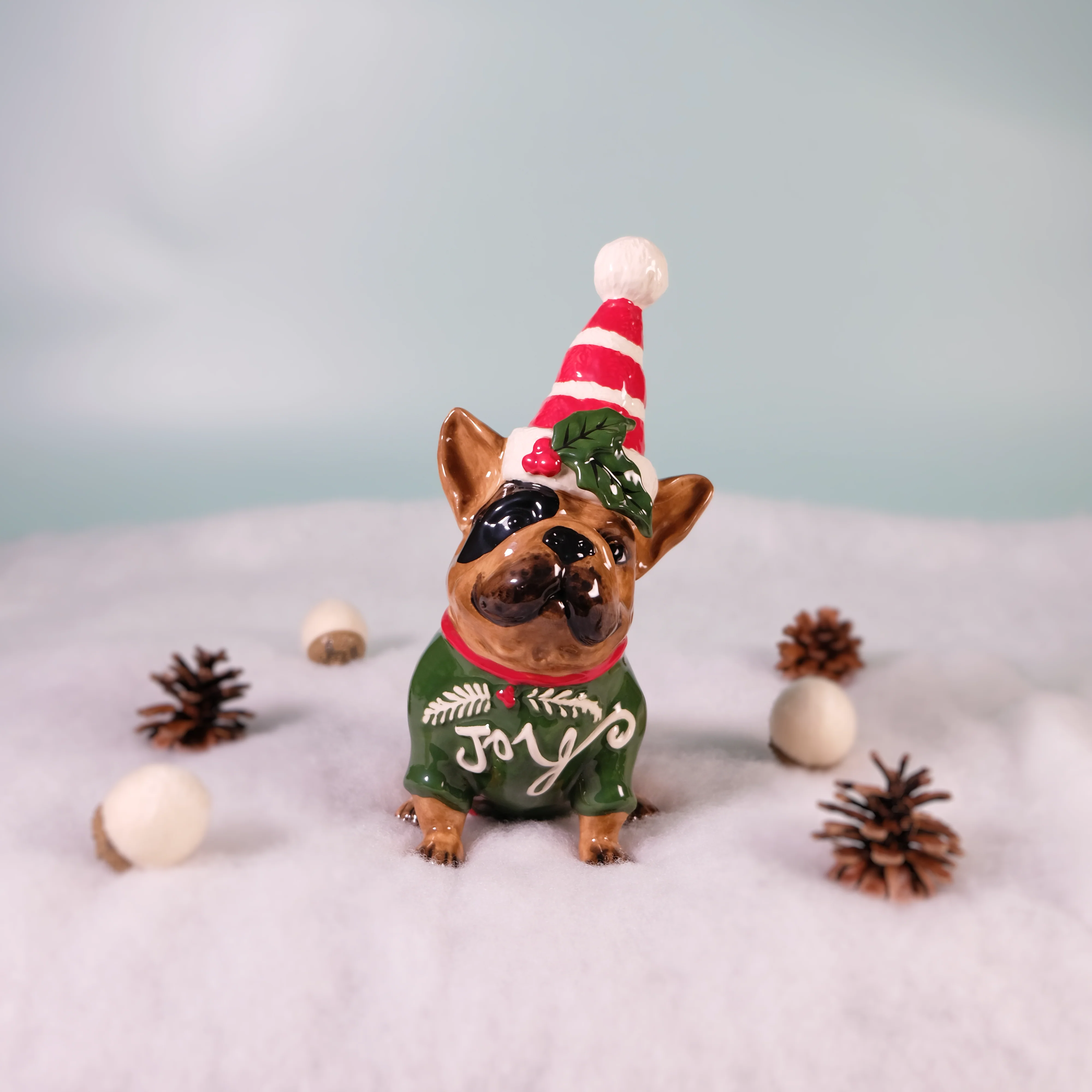 Bundle of Joy - FRENCH BULLDOG FIGURINE