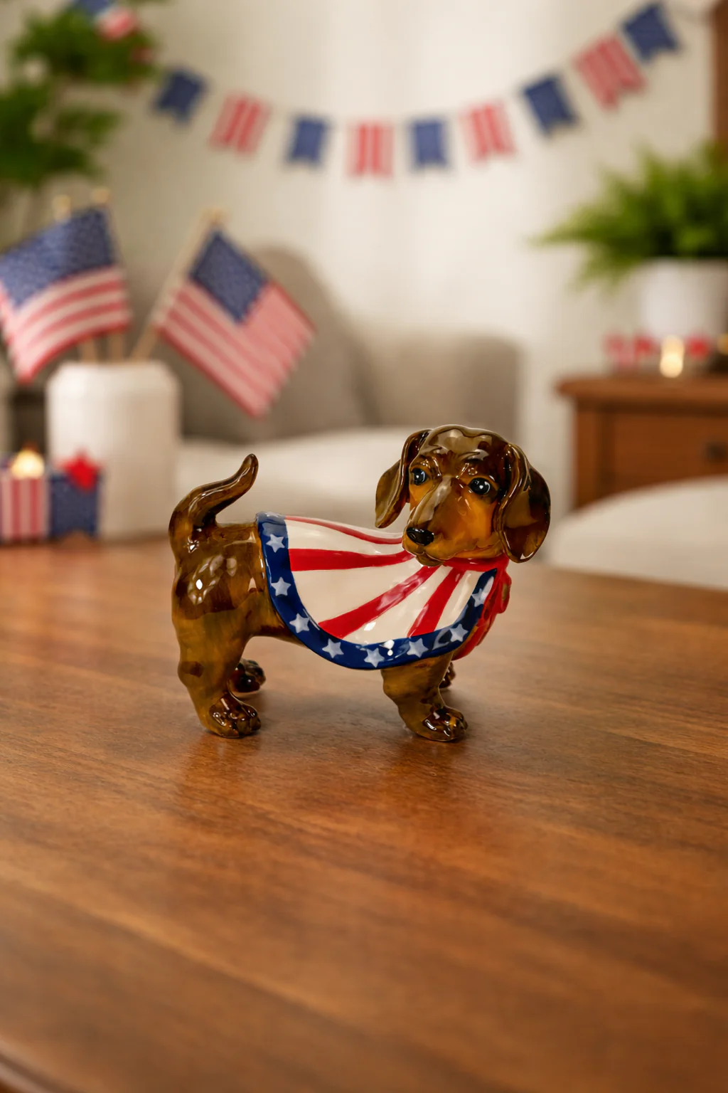 Captain Dachshund Figurine - Image 2