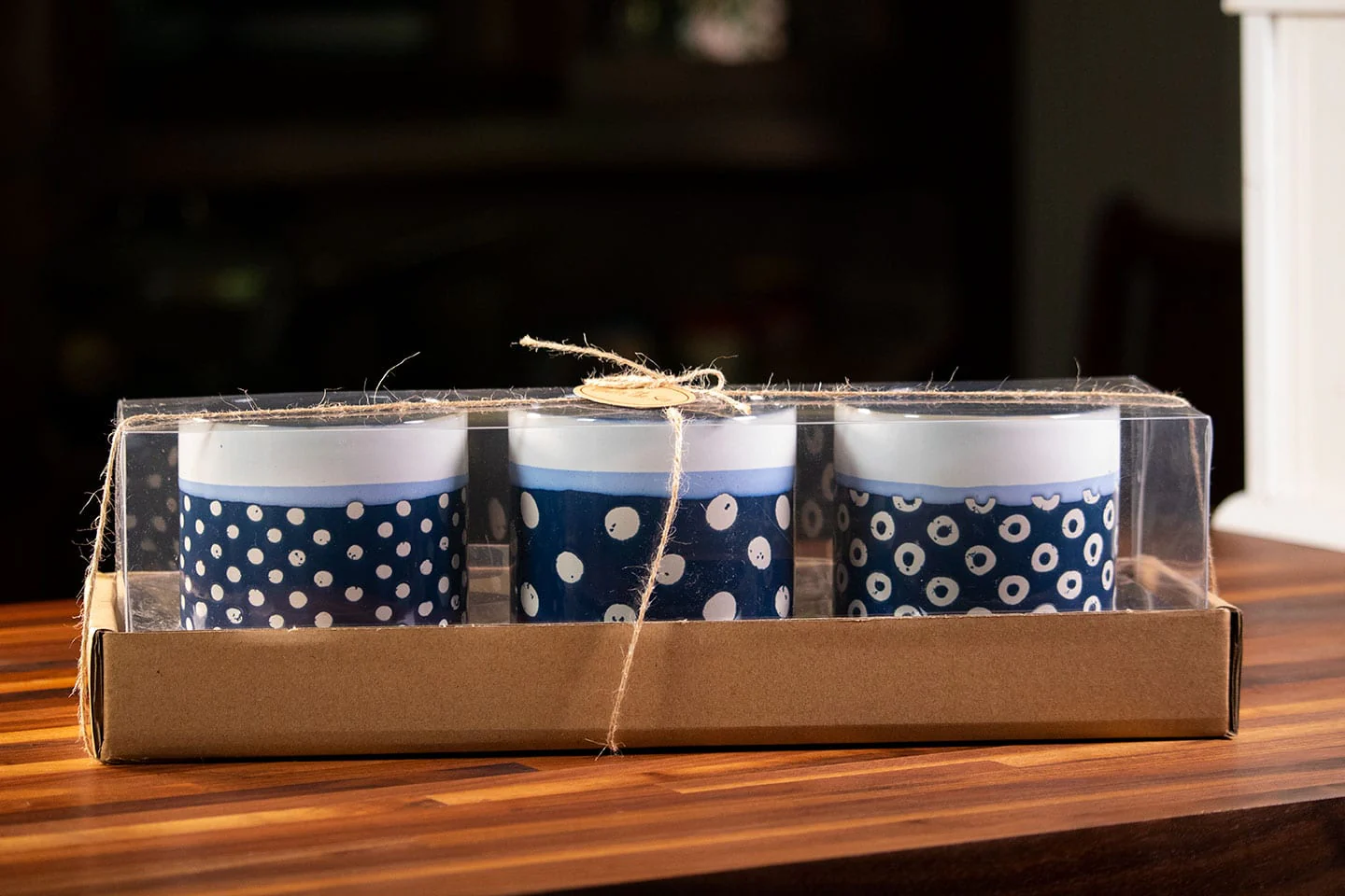 Carla Dot Set of 4" Planter W/ Tray - Image 2