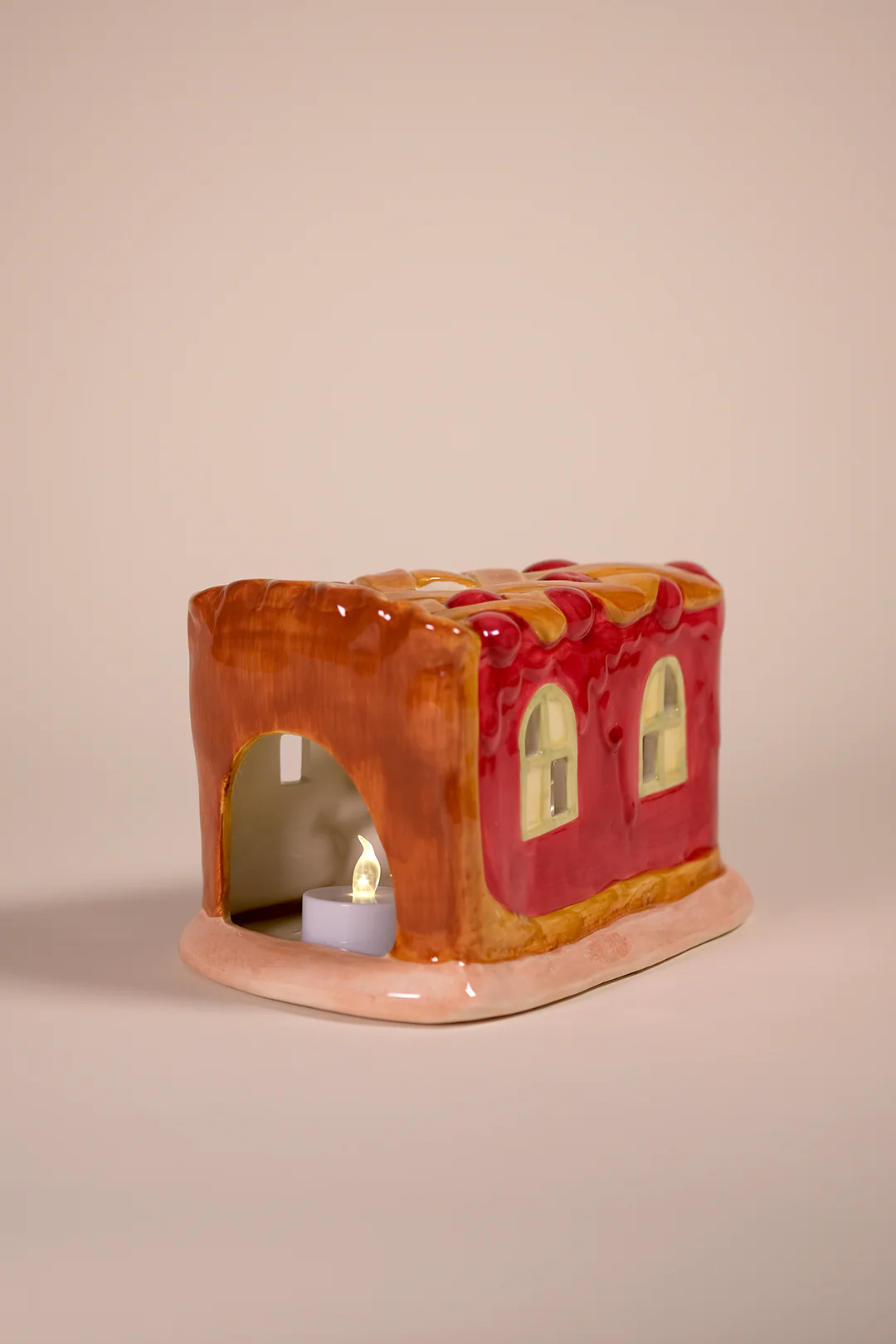 Cherry Cuddler Pie Candle House - Image 5