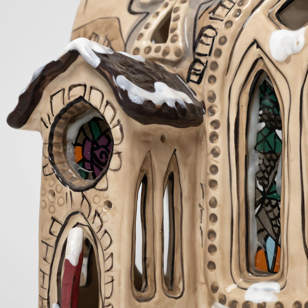 CHRISTMAS CATHEDRAL CANDLE HOUSE - Image 4