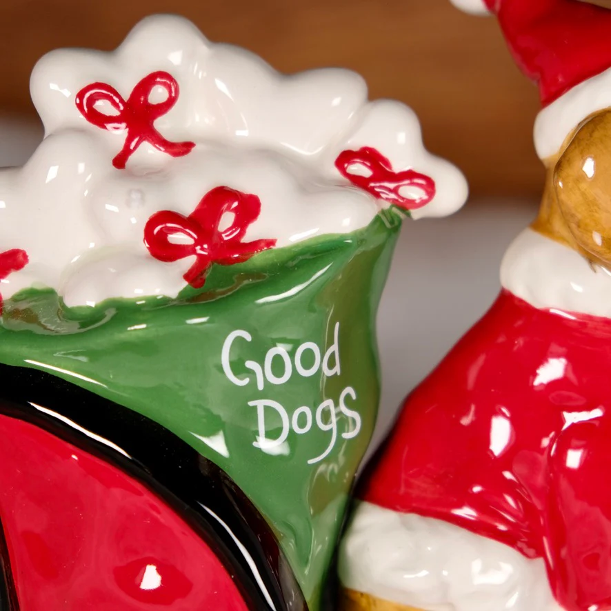 CHRISTMAS DOGS SLED FIGURINE - Image 6