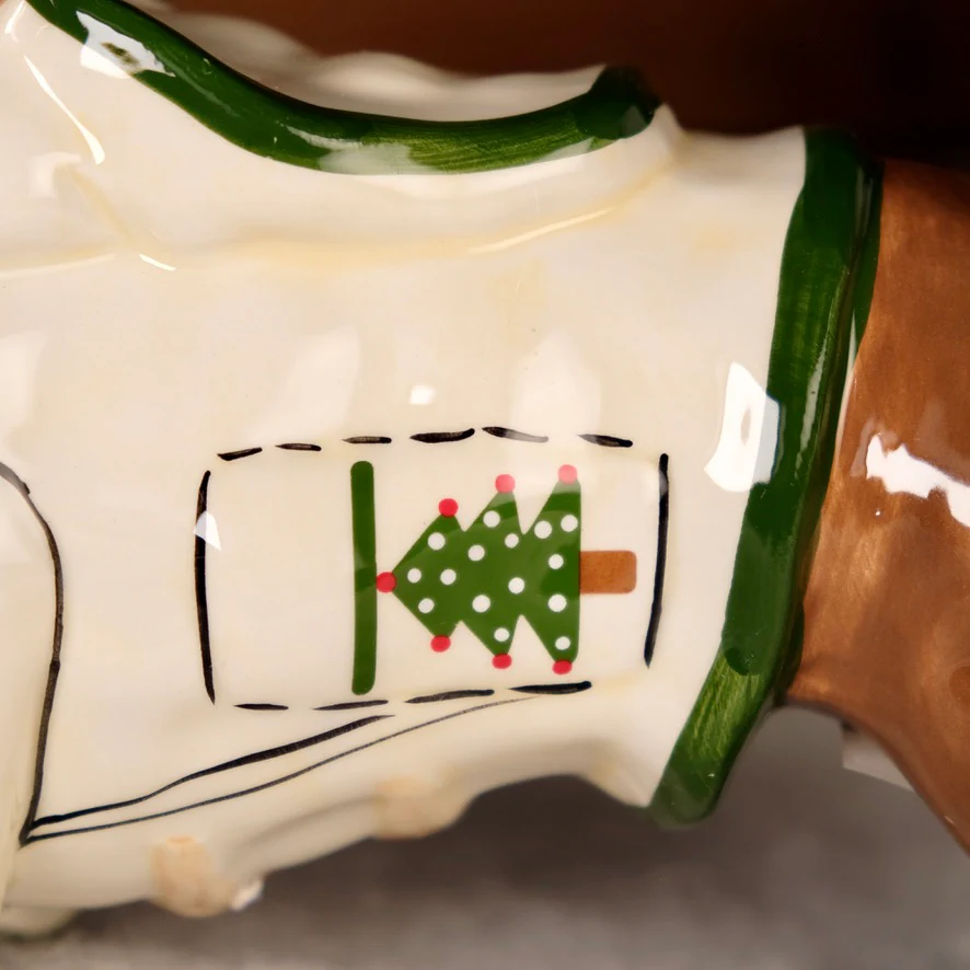 CHRISTMAS HOLIDAY DOG FIGURINE - Image 7