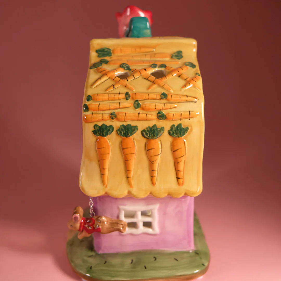 Clayworks Easter Bunny Headquarters Candle House - Image 8