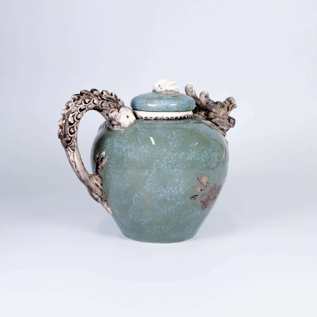 Clayworks Green Dragon Teapot - Image 5