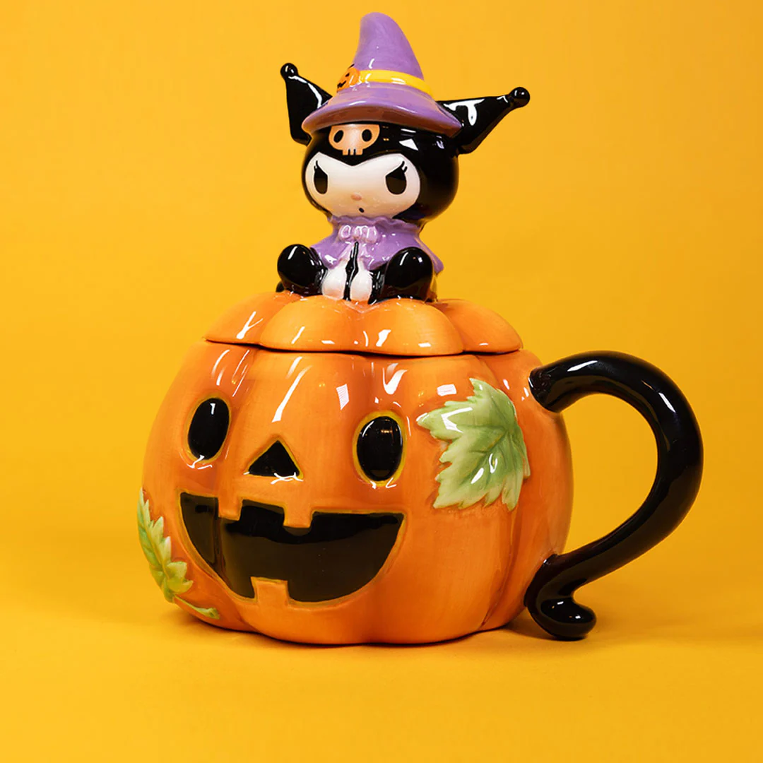Clayworks Hello Kitty and Kuromi Covered Mugs Gift Set - Image 3