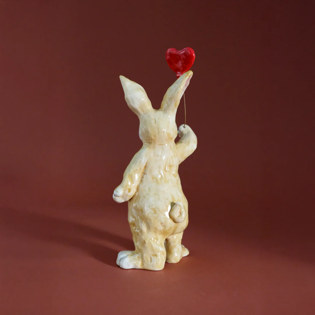 Clayworks Love Bunny Figurine - Image 4