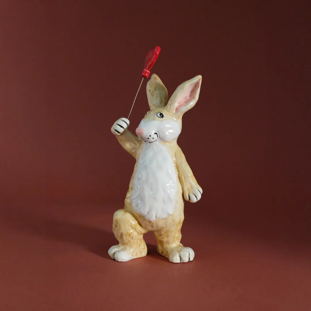 Clayworks Love Bunny Figurine - Image 5