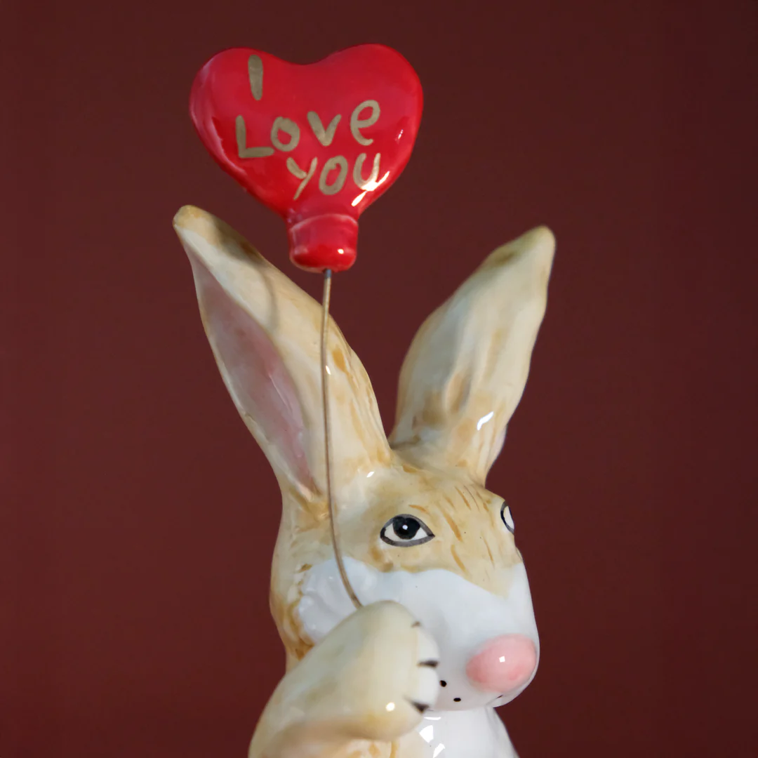 Clayworks Love Bunny Figurine - Image 6