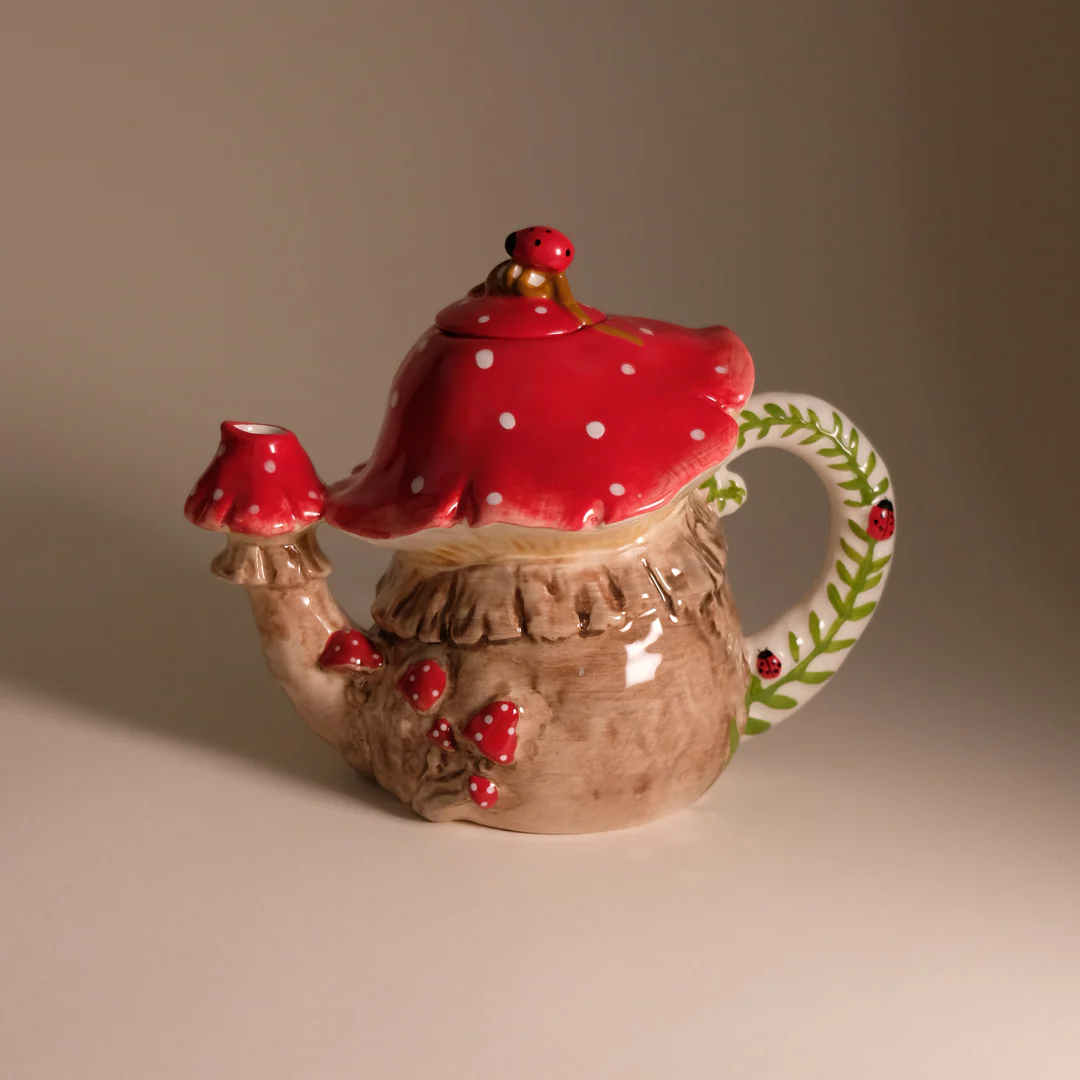 Clayworks Mushroom Teapot
