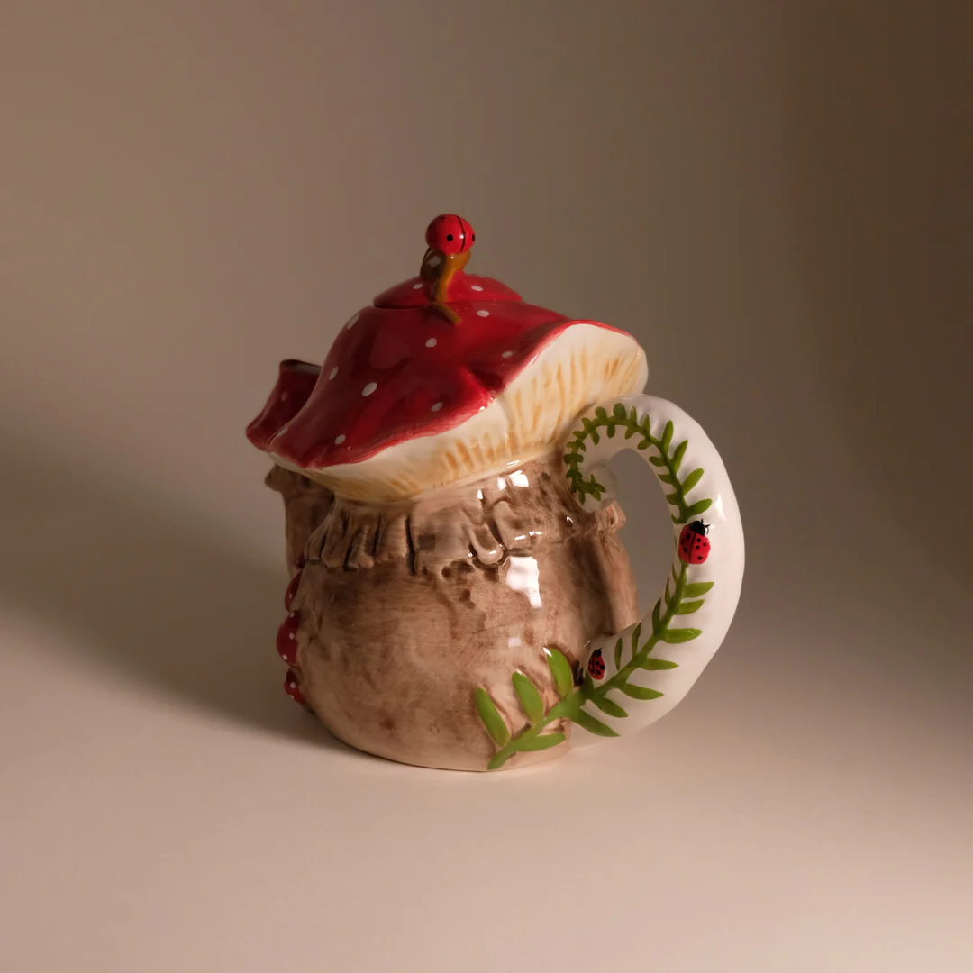 Clayworks Mushroom Teapot - Image 2