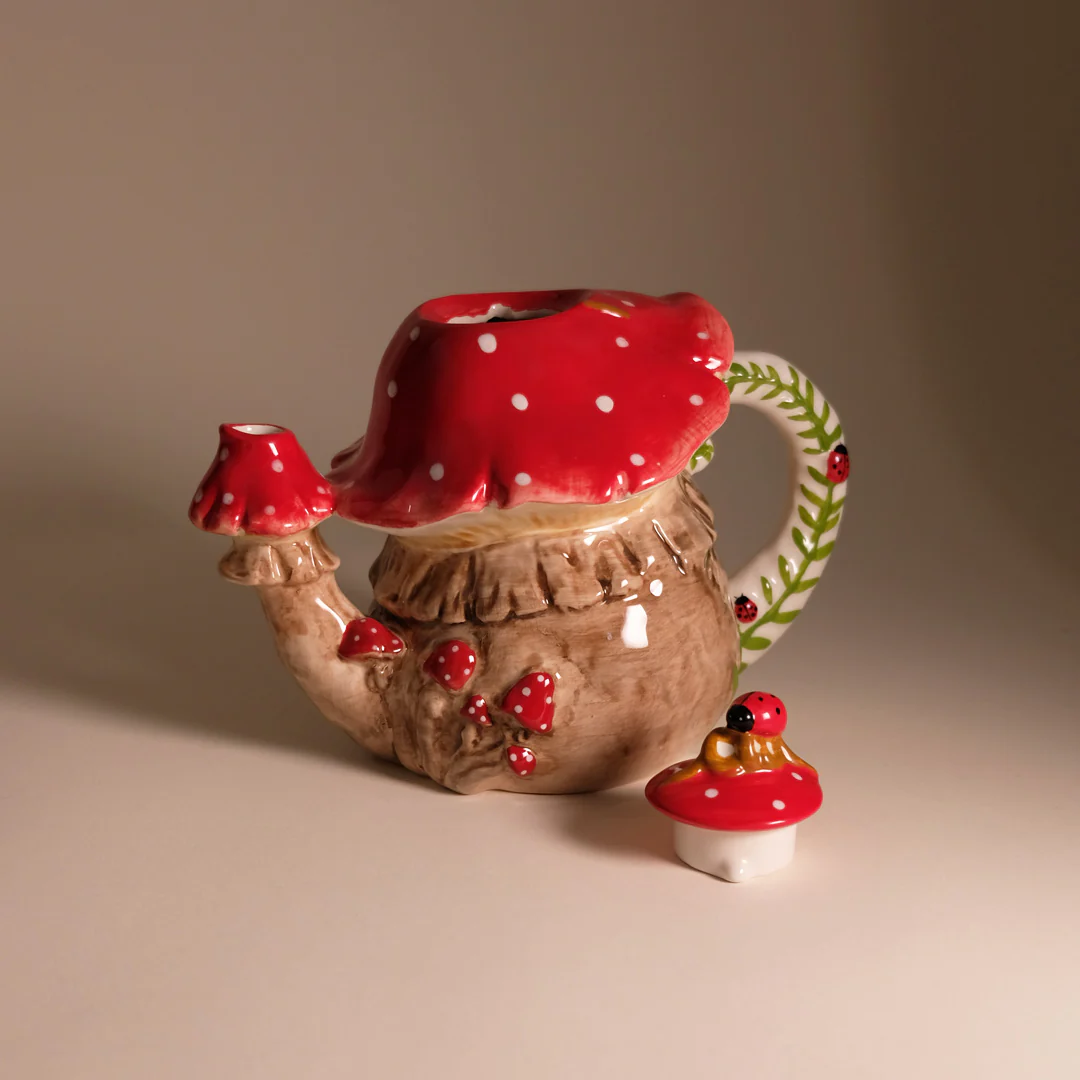 Clayworks Mushroom Teapot - Image 5
