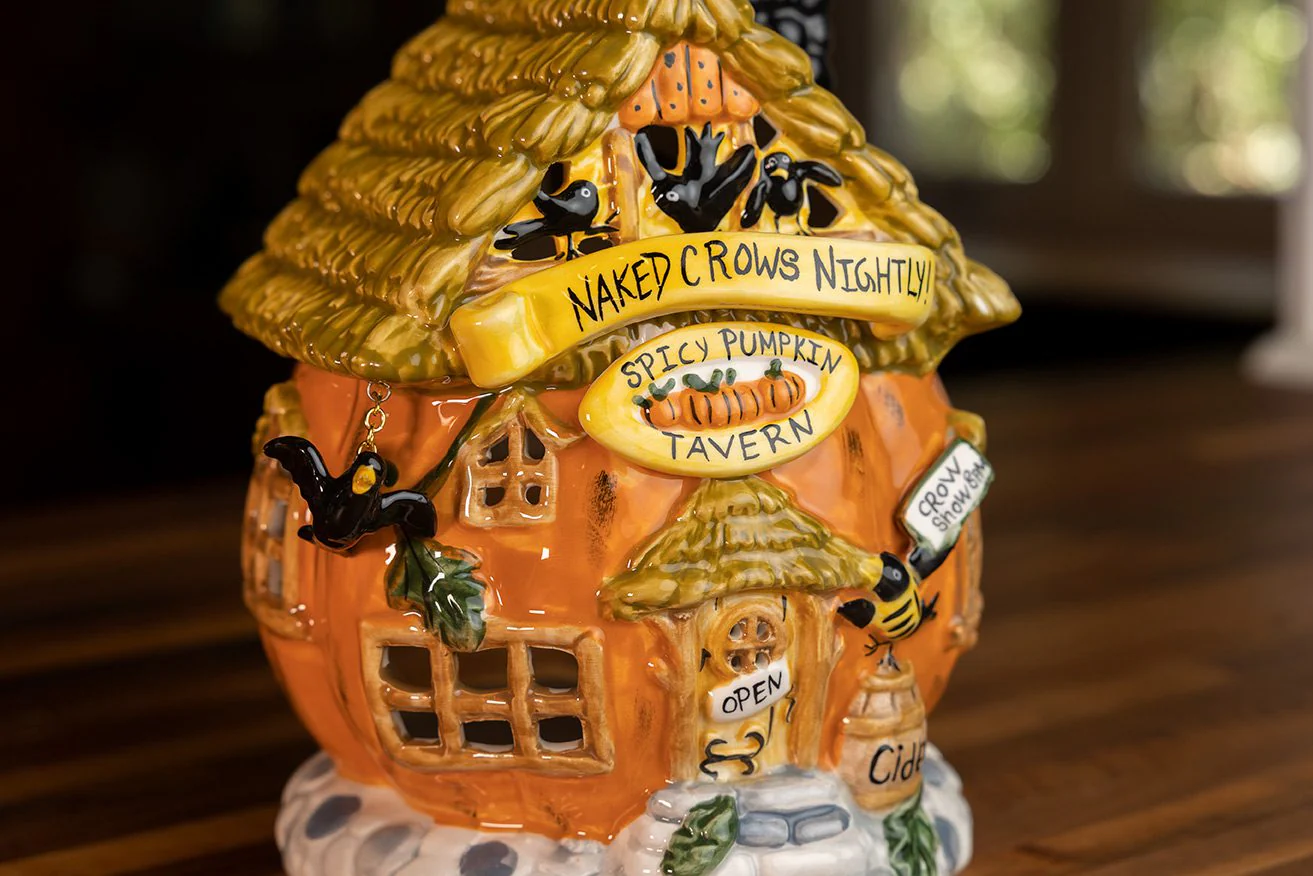 Clayworks Naked Crows Nightly Candle House - Image 2