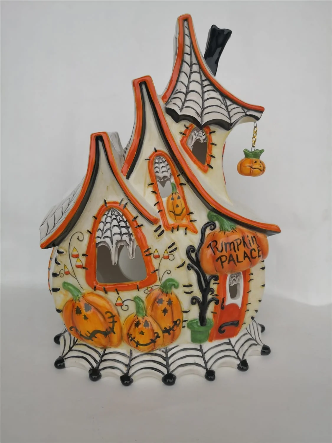 Clayworks Pumpkin Palace Candle House - Image 3
