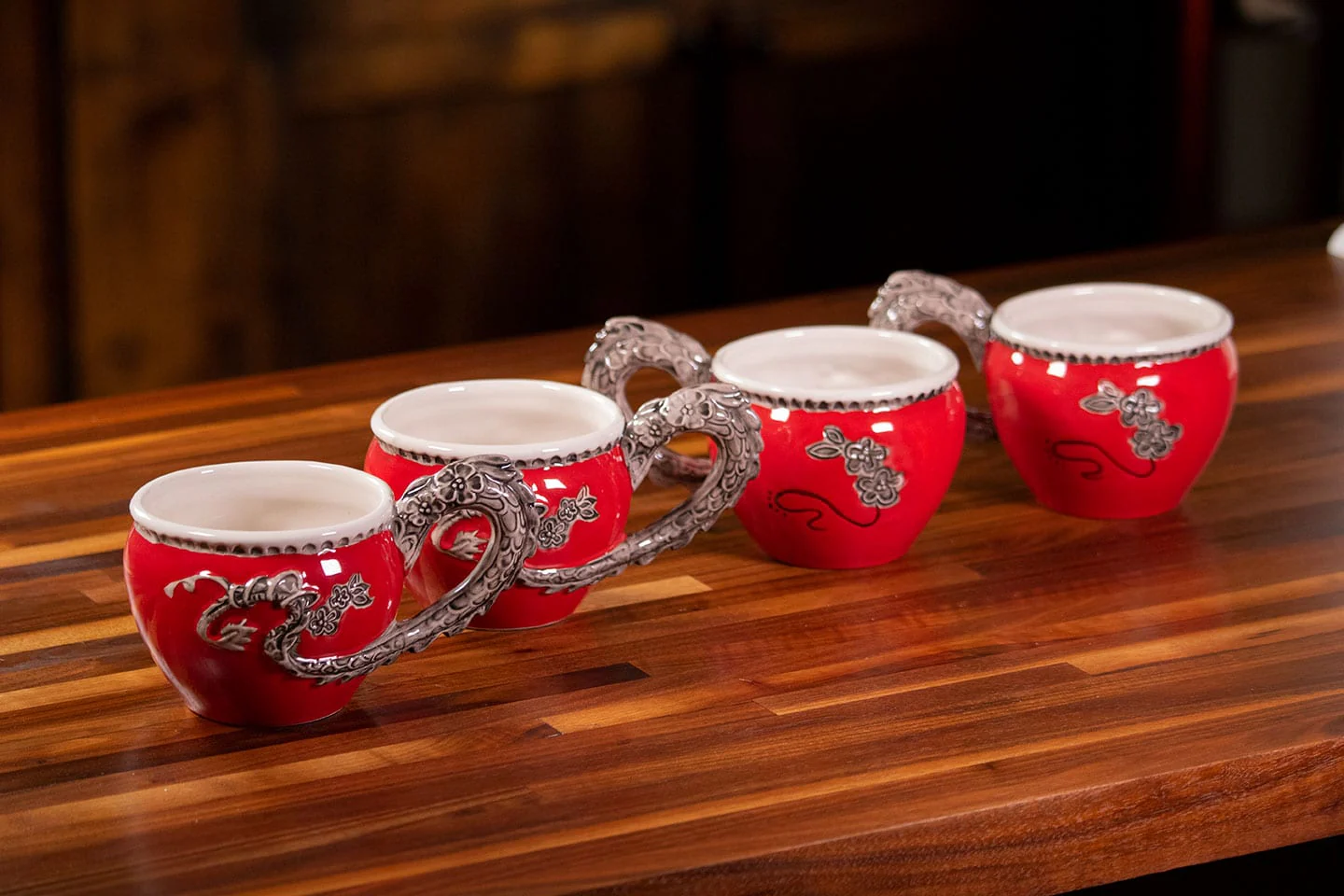 Clayworks Red Dragon Cup