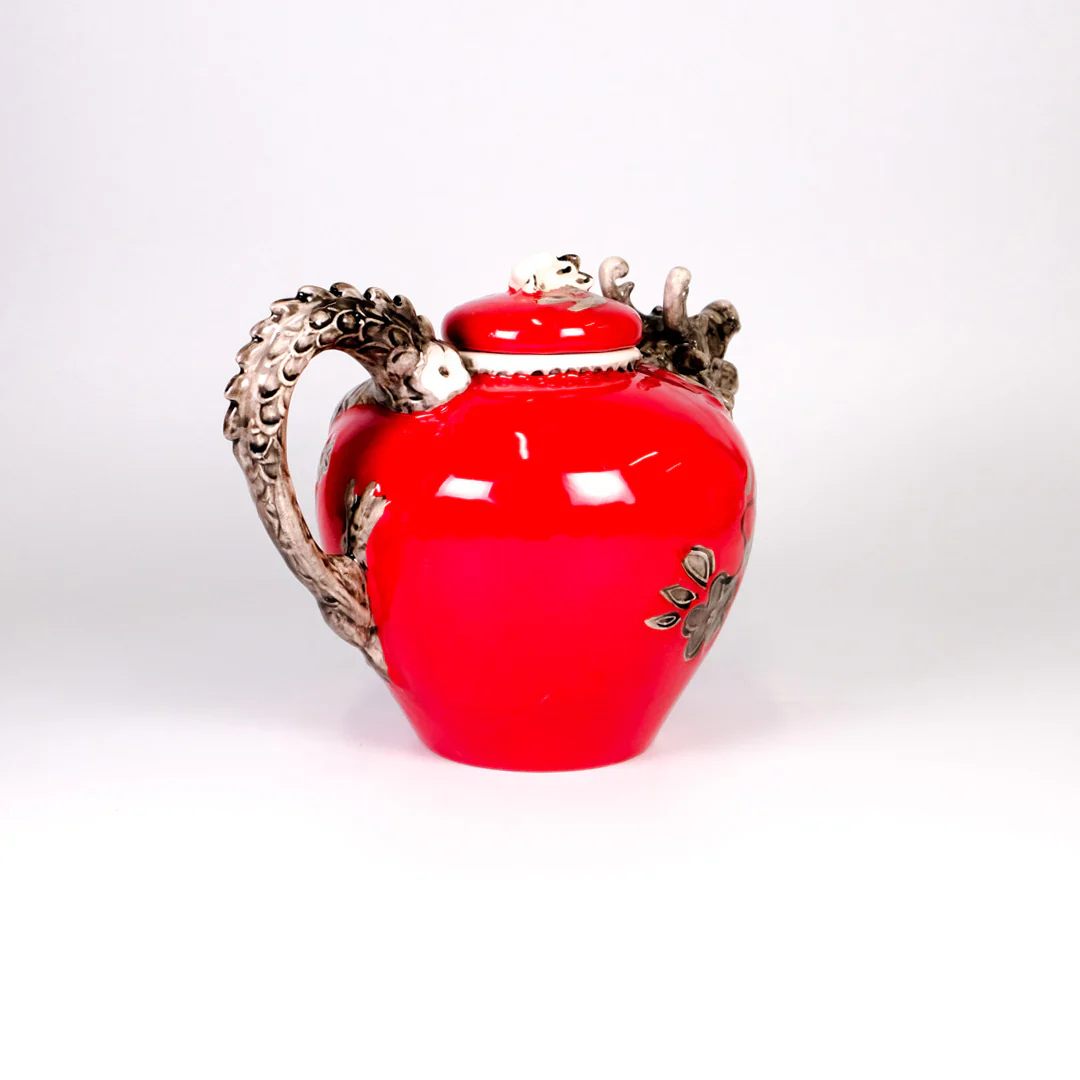 Clayworks Red Dragon Teapot - Image 5