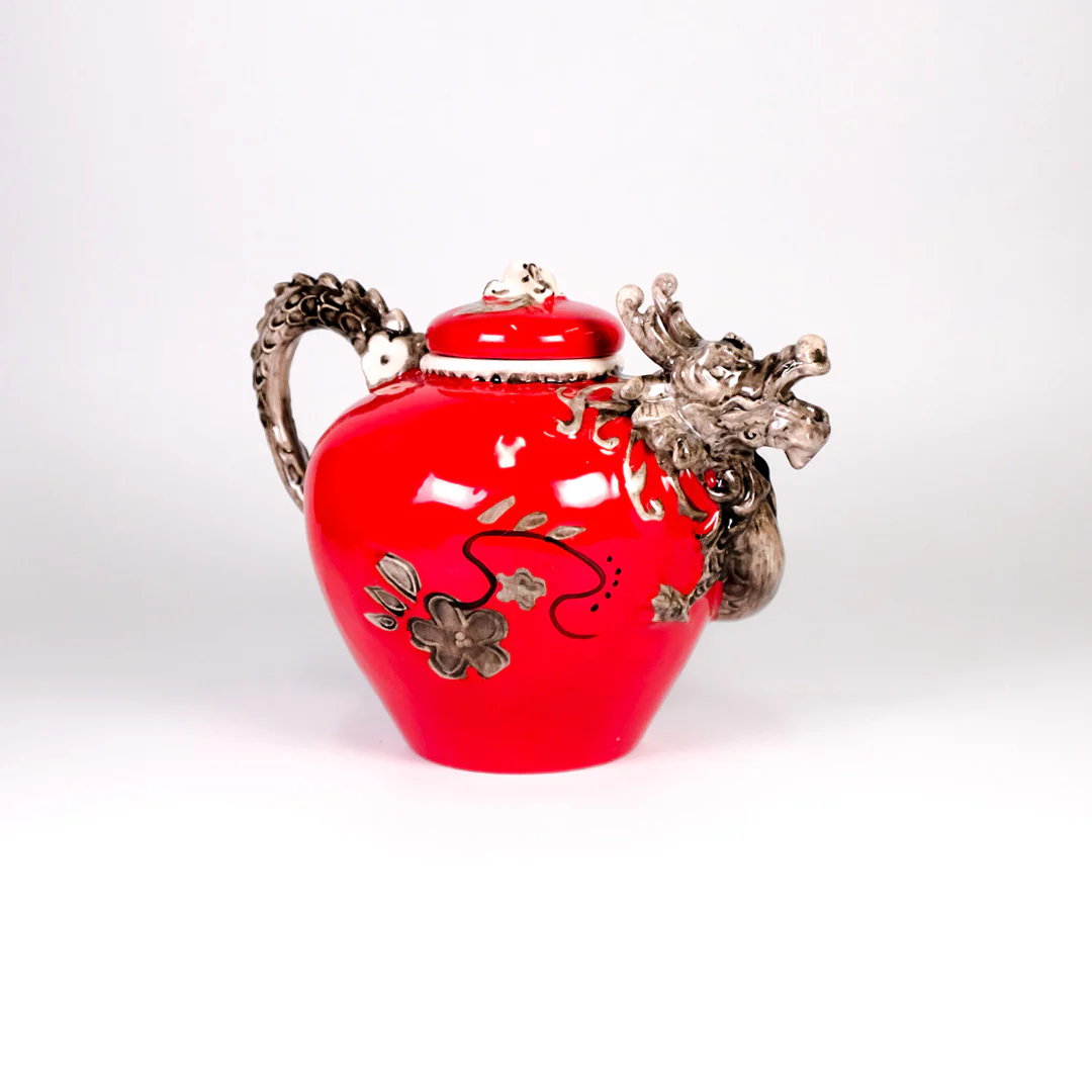 Clayworks Red Dragon Teapot - Image 6