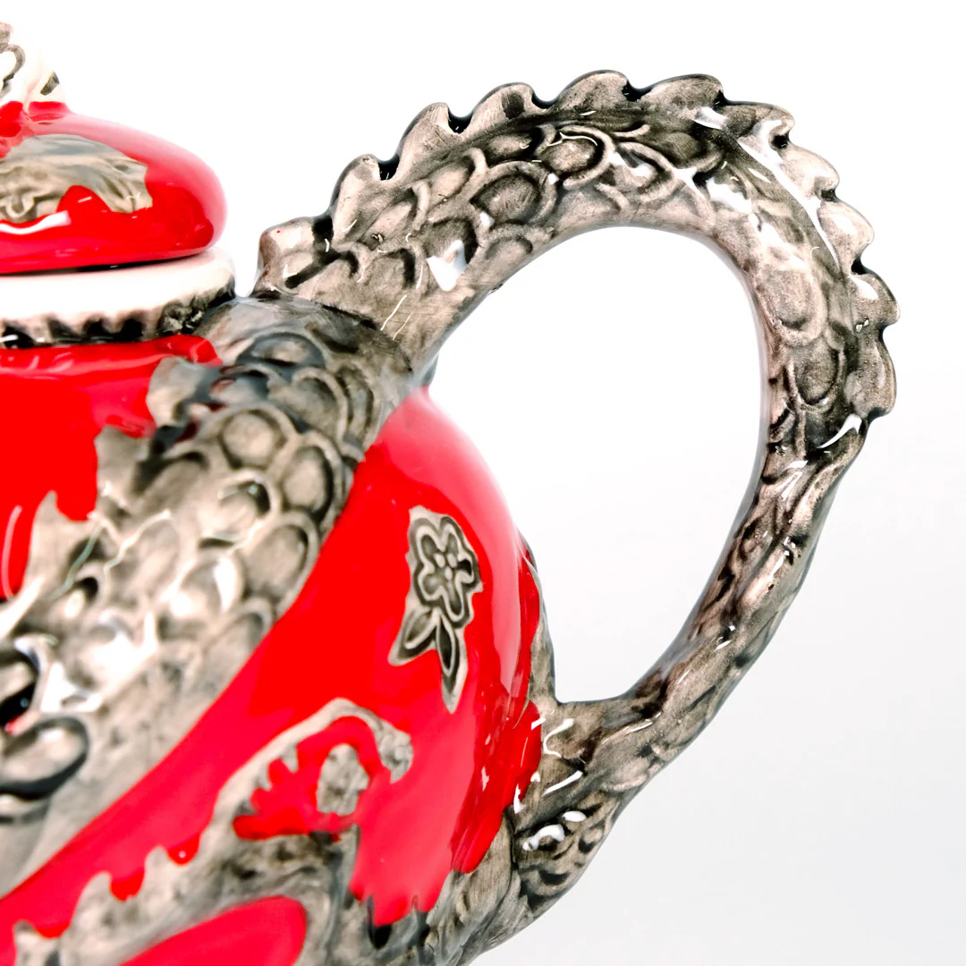 Clayworks Red Dragon Teapot - Image 7