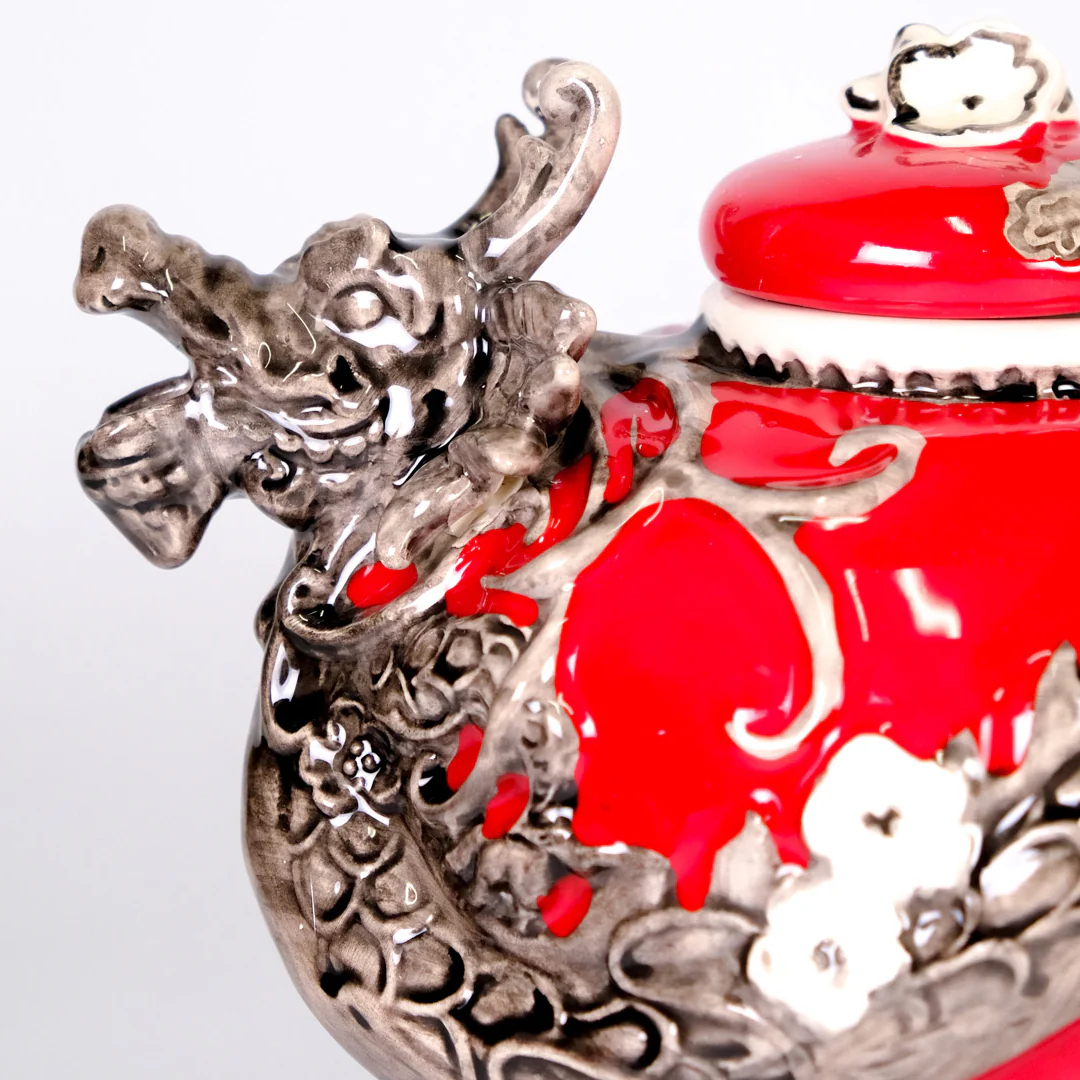 Clayworks Red Dragon Teapot - Image 8