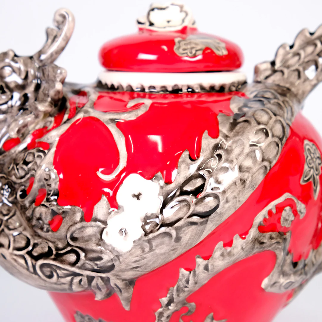 Clayworks Red Dragon Teapot - Image 9