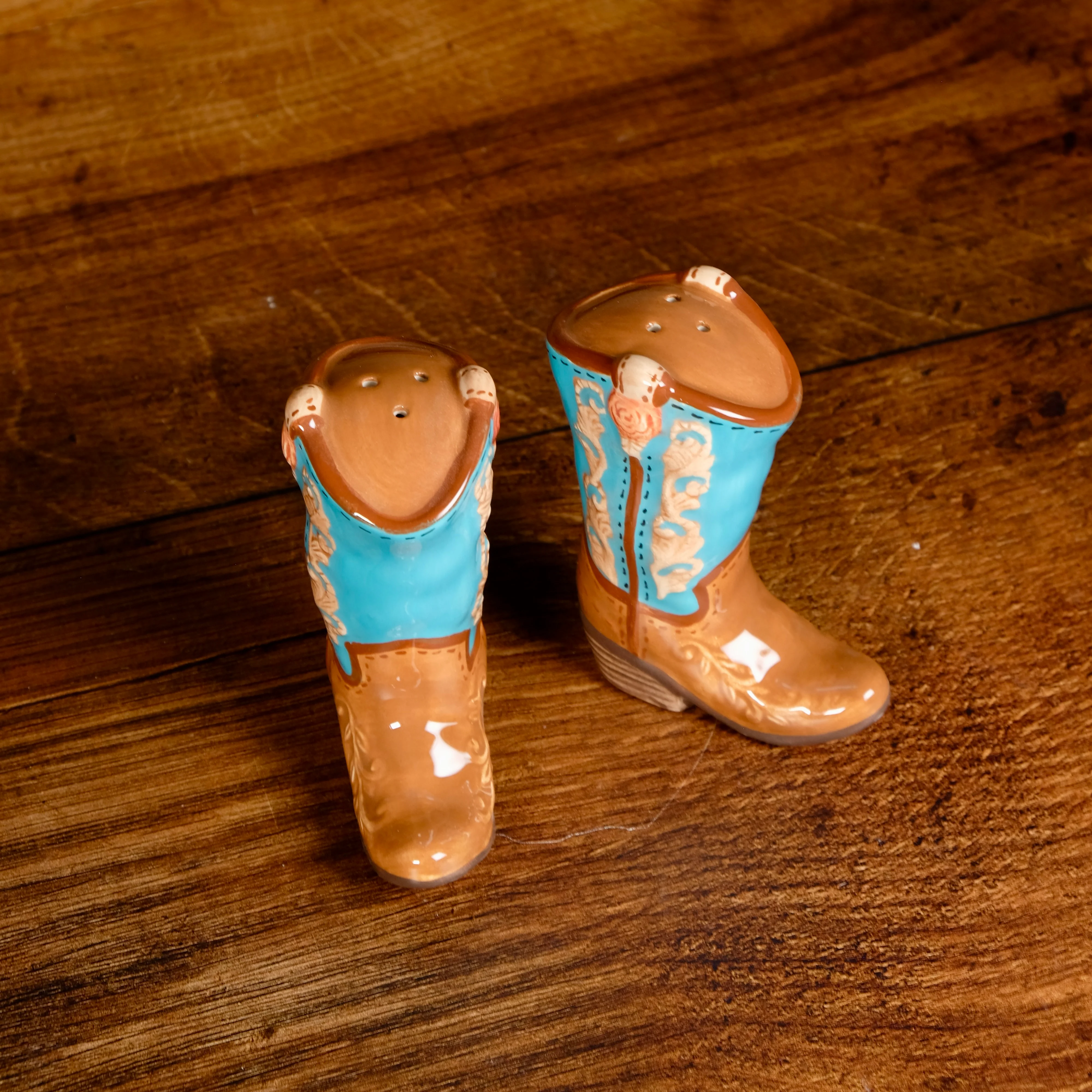 COWBOY BOOT SALT & PEPPER SET - Image 6