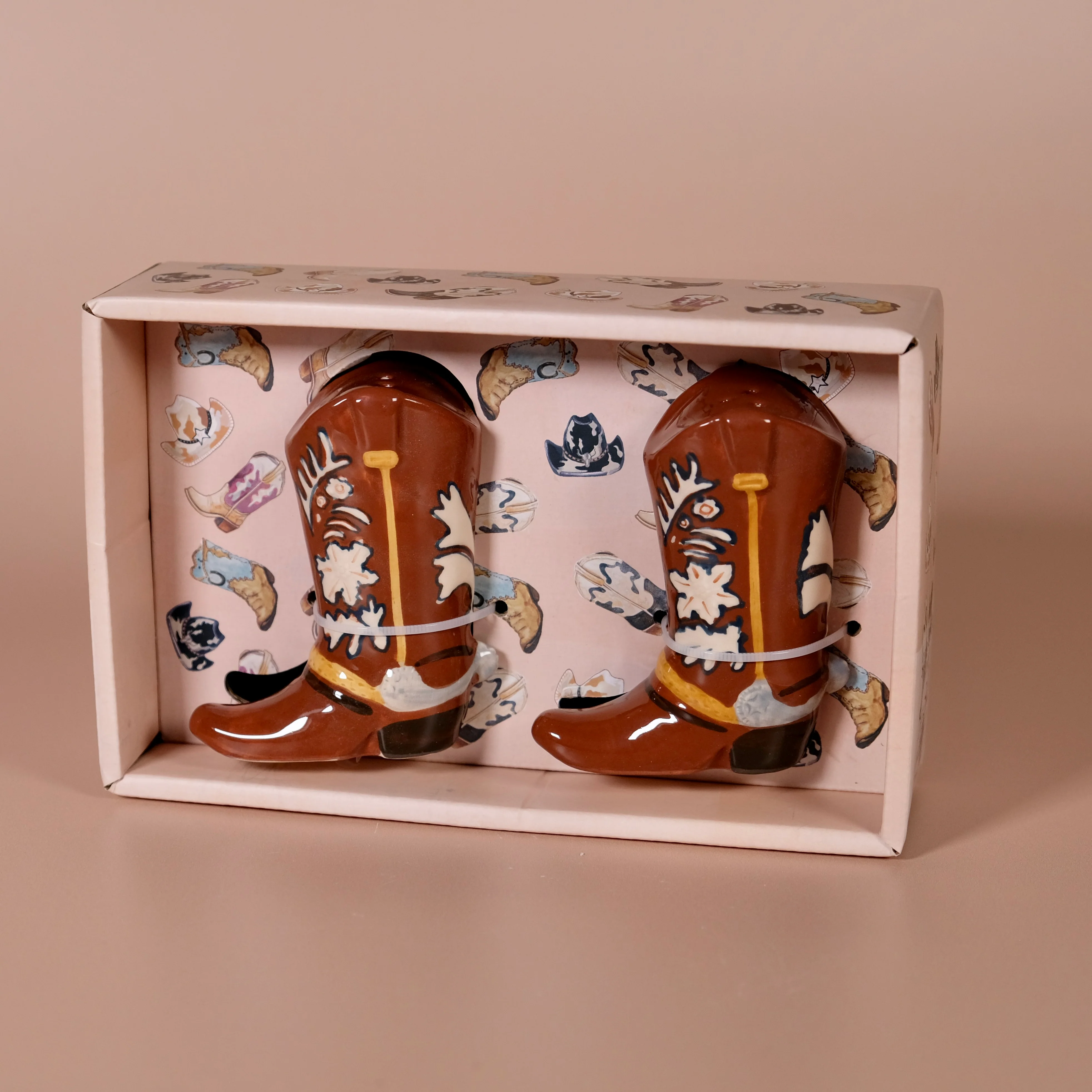 Cowboy Boot Salt & Pepper Set - Image 2