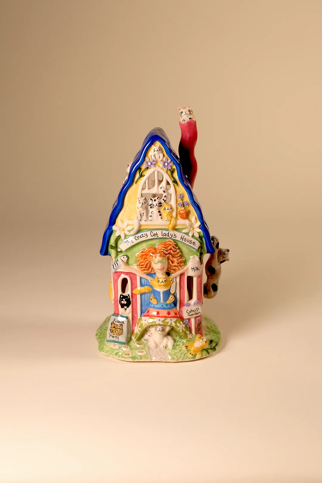 Crazy Cat Lady Candle House