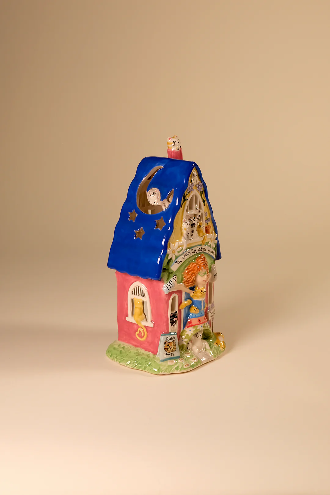 Crazy Cat Lady Candle House - Image 4