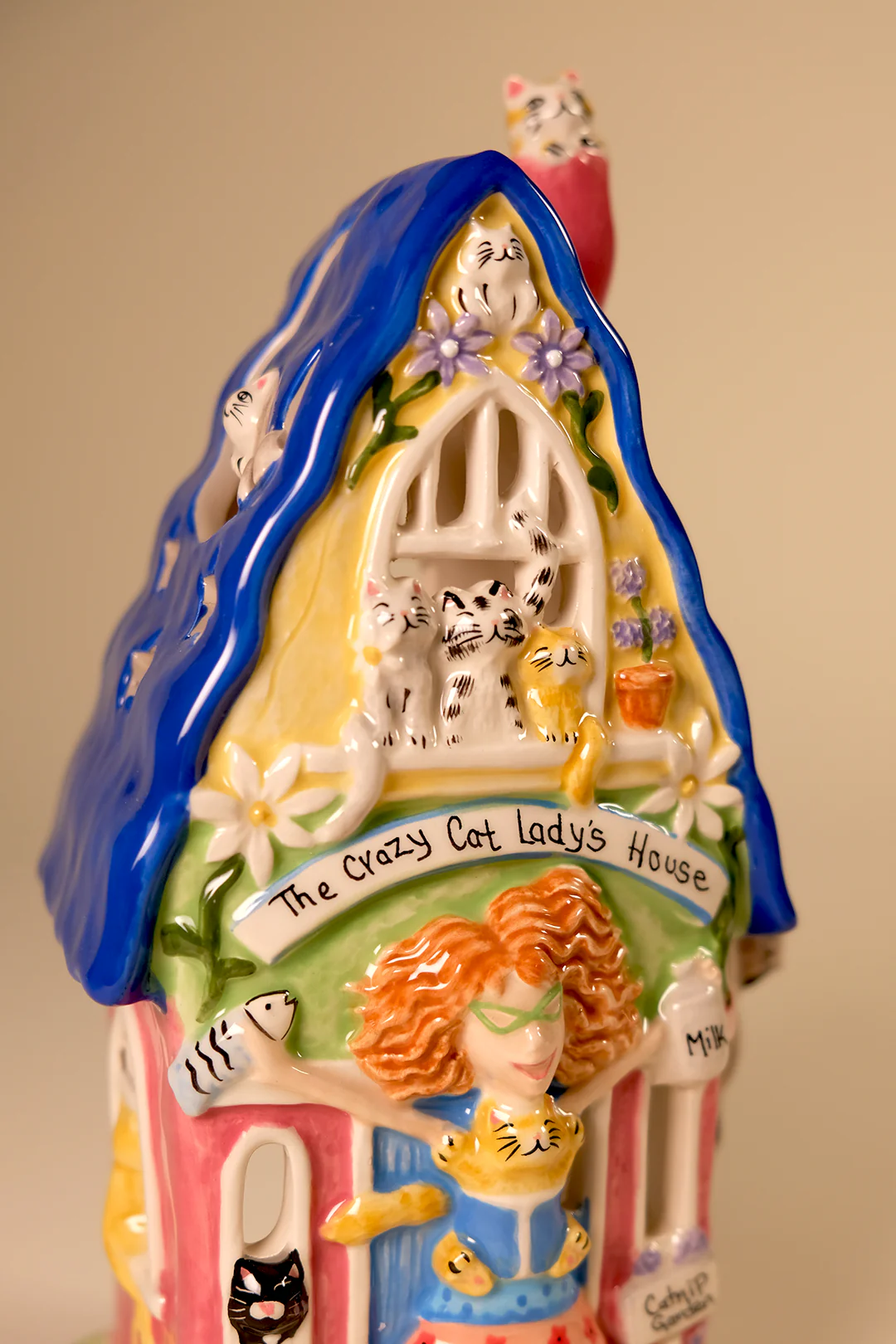 Crazy Cat Lady Candle House - Image 7