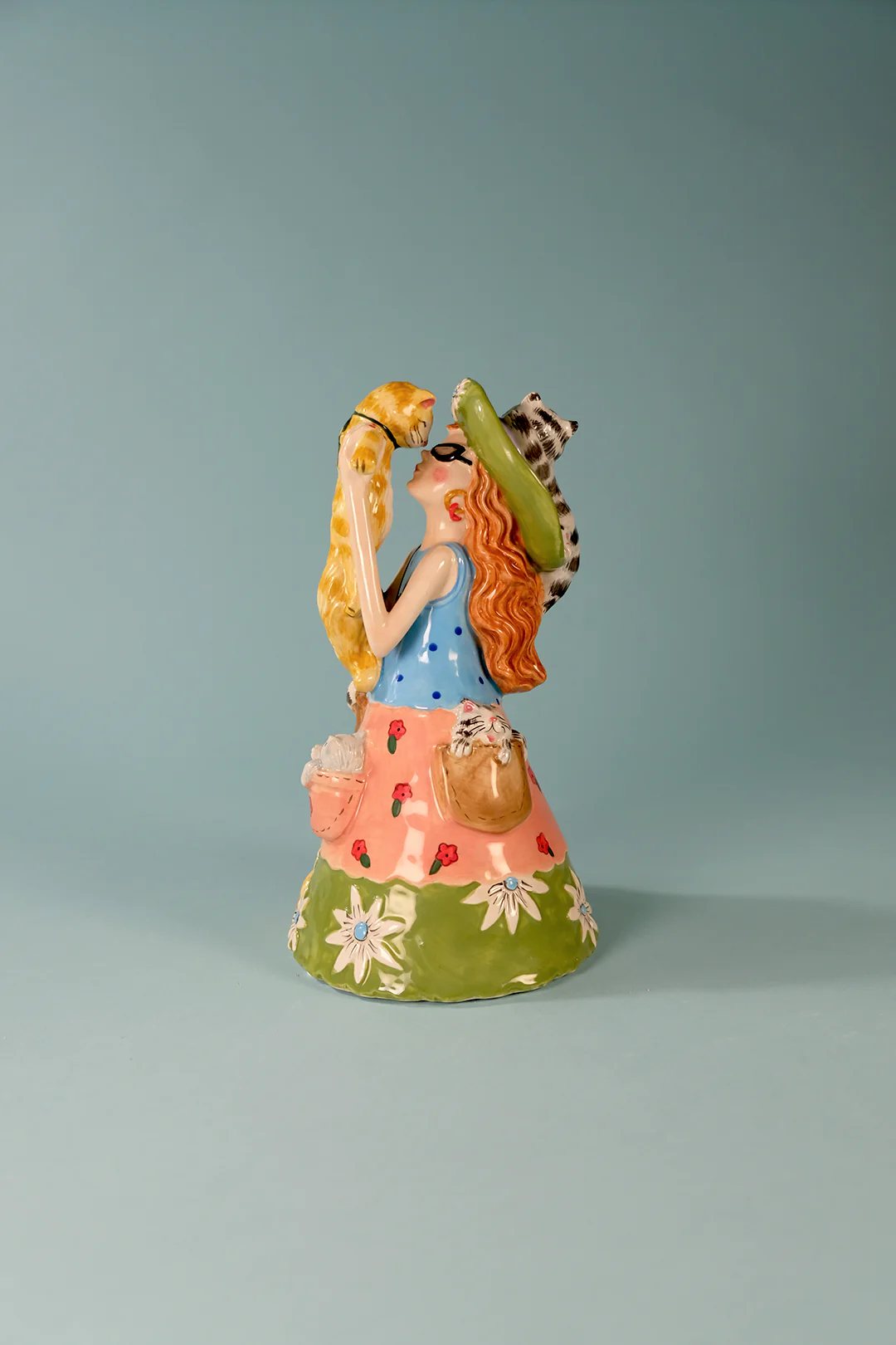 Crazy Cat Lady Figurine