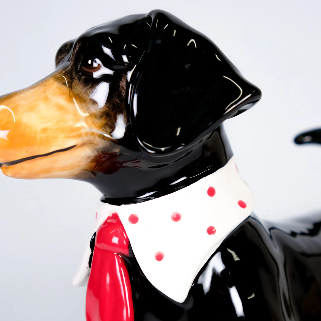 Dachshund Red Tie Figurine - Image 6