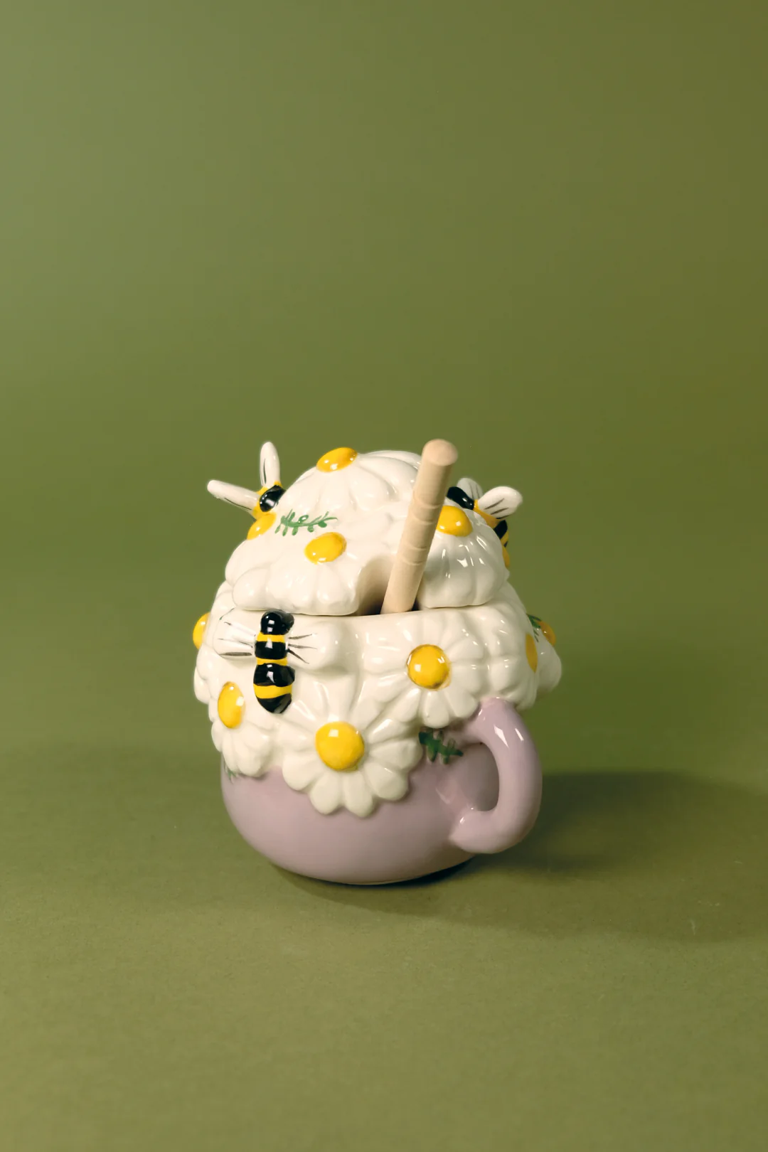 Daisy and Bee Honey Pot - Image 4