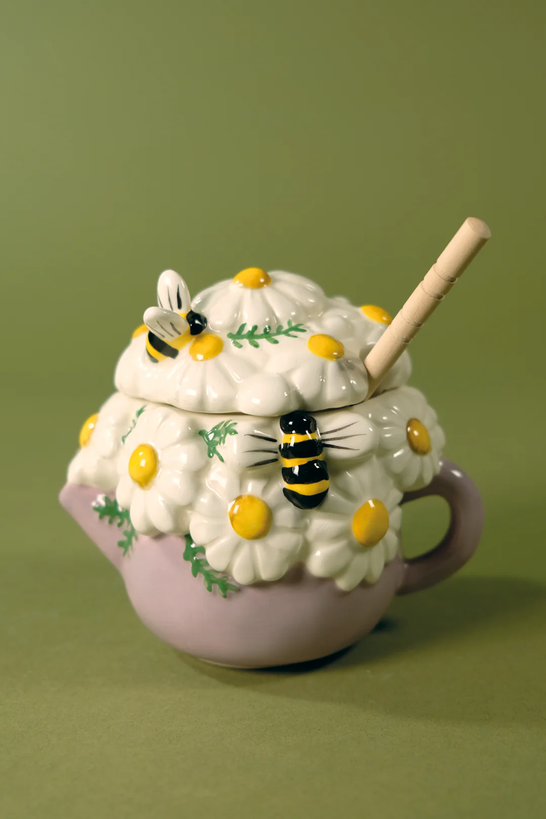 Daisy and Bee Honey Pot - Image 8