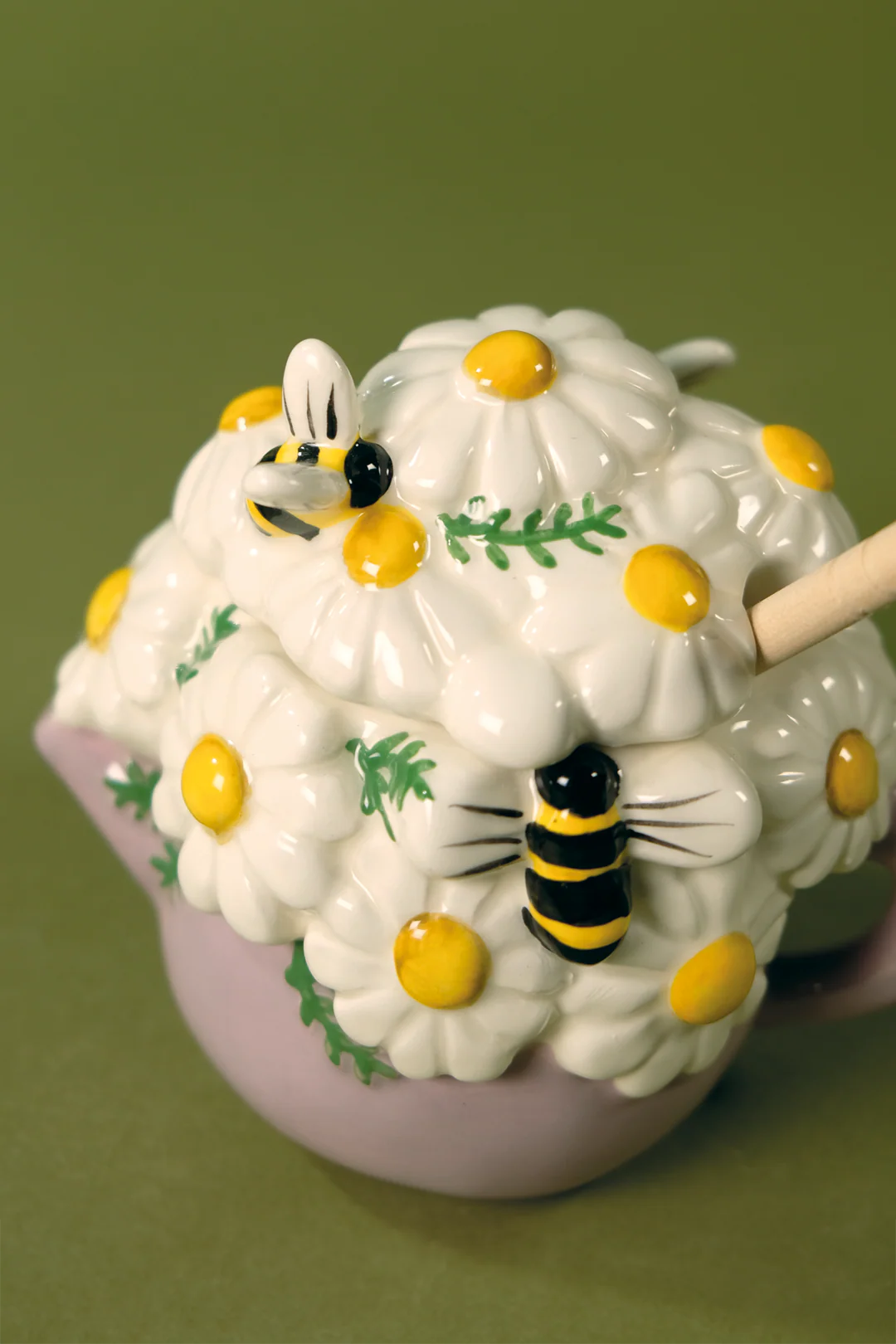 Daisy and Bee Honey Pot - Image 9