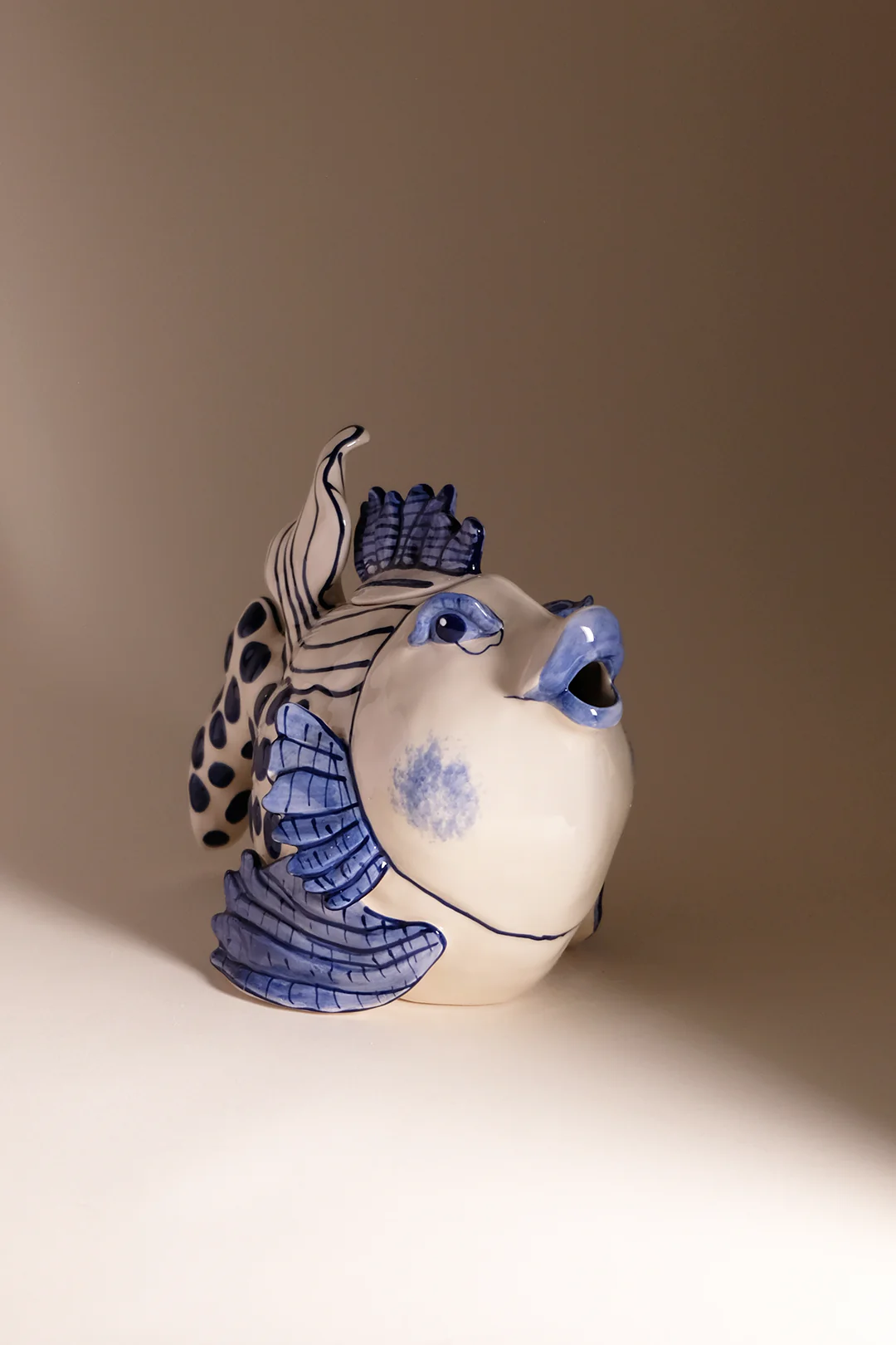 Delft Fish Teapot