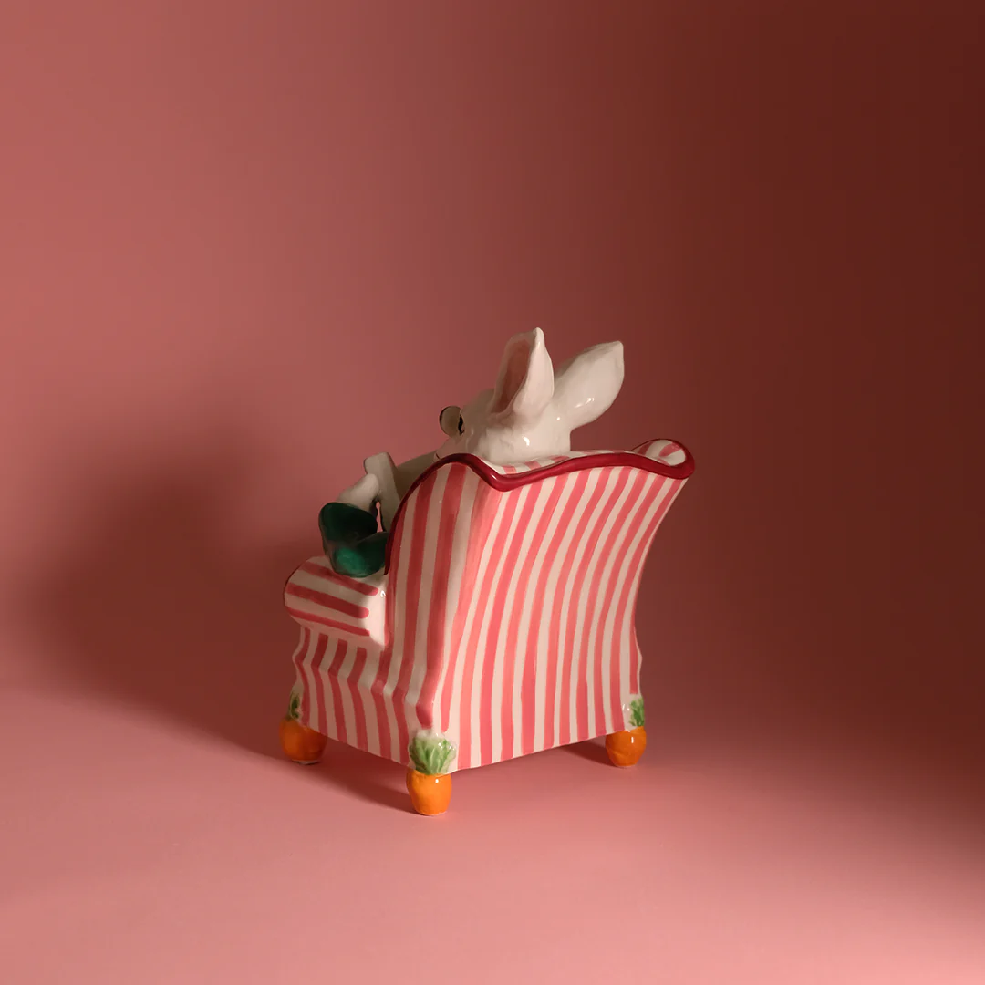 Easter Bunny Chair Figurine - Image 4