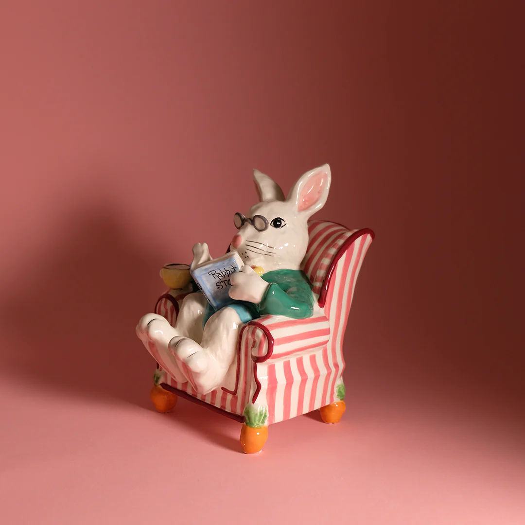 Easter Bunny Chair Figurine - Image 5