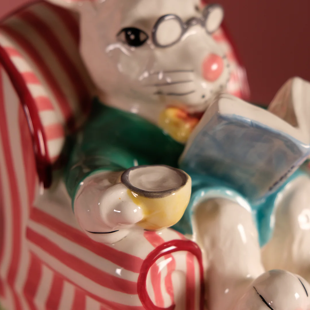 Easter Bunny Chair Figurine - Image 7