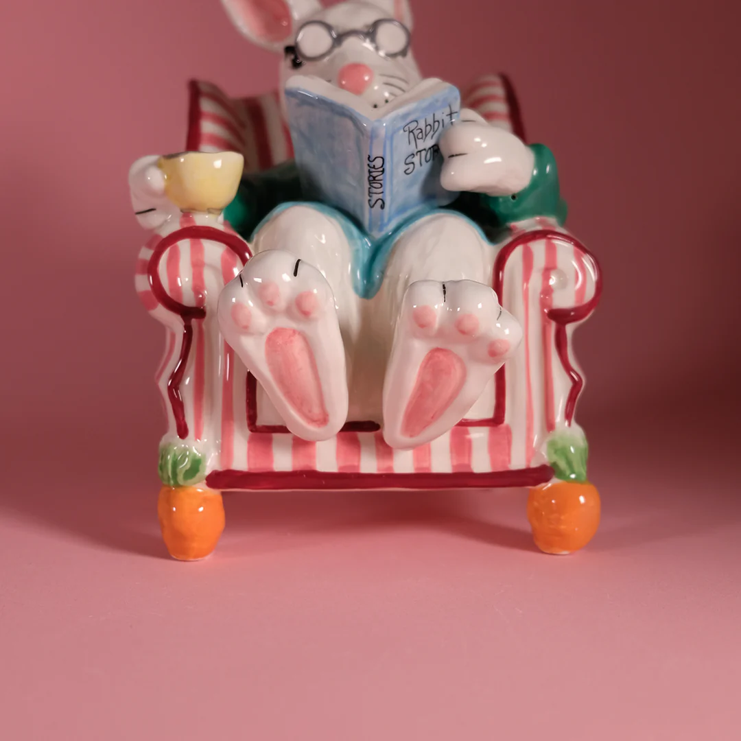 Easter Bunny Chair Figurine - Image 9