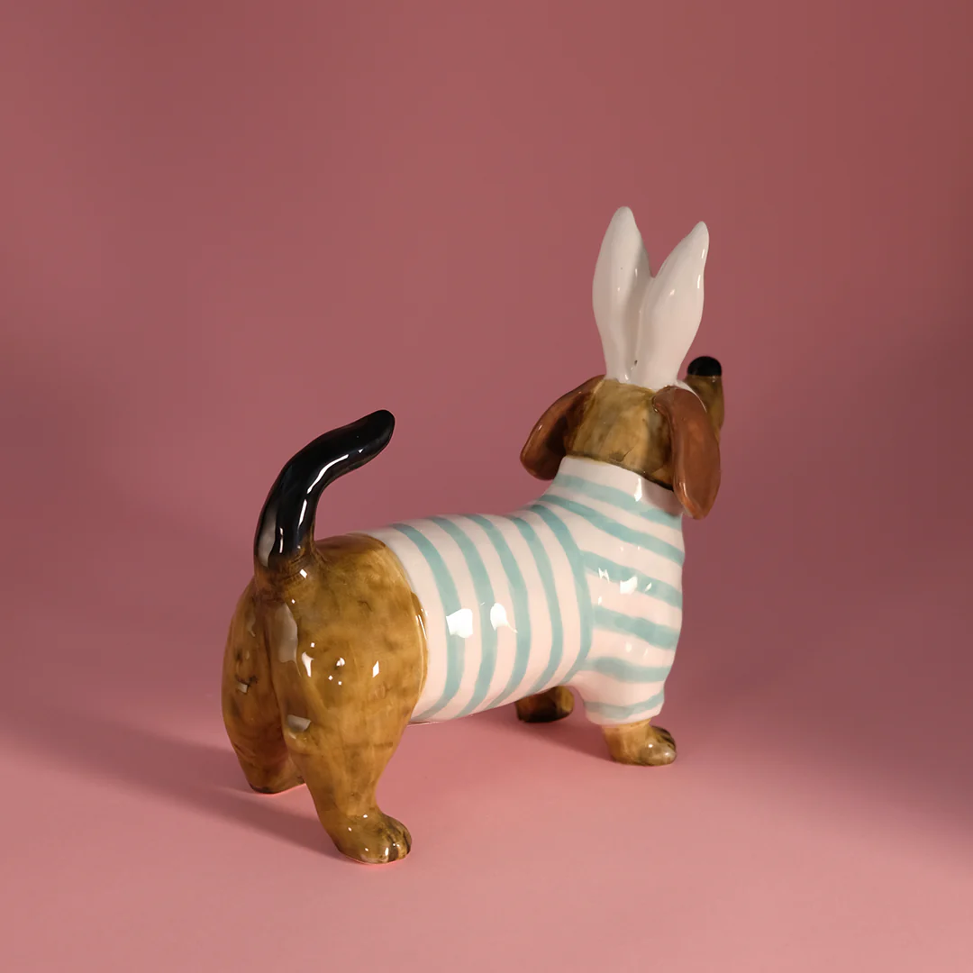 Easter Dachshund Figurine - Image 3