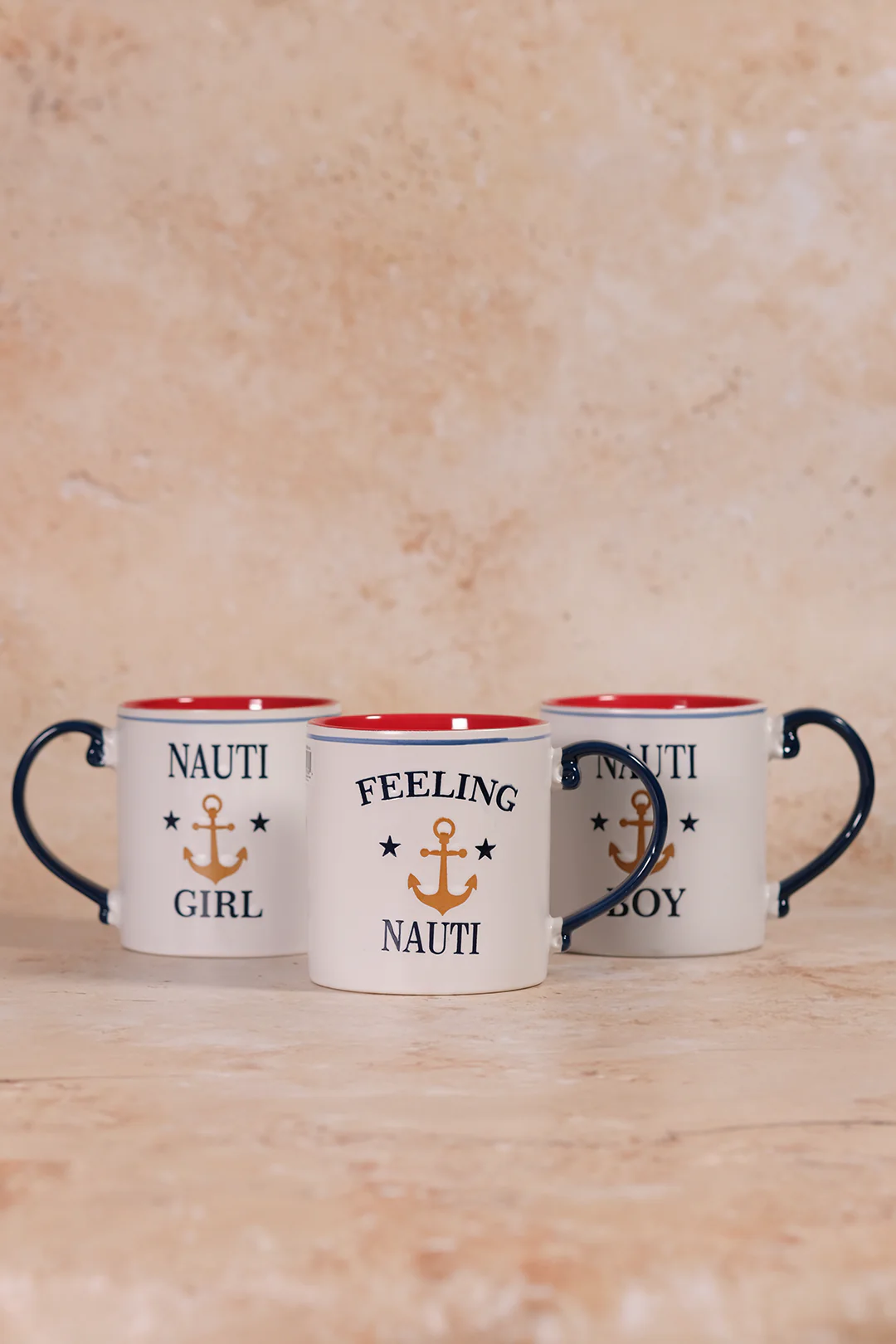 Feeling Nauti 21oz Mug Set of 3