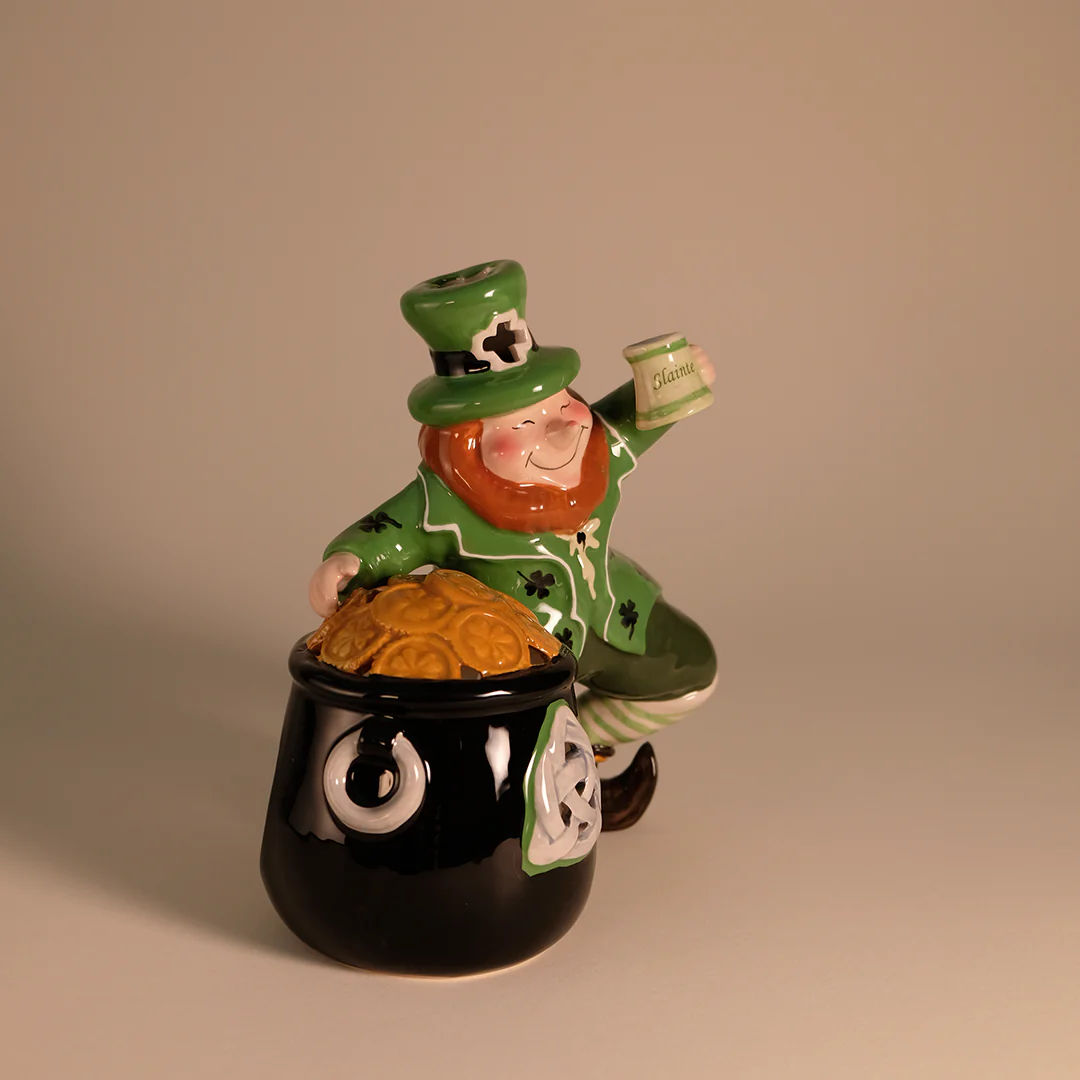Finnigan O'Fig Dancing A Wee Jig Tealight Holder- Irish - Image 2
